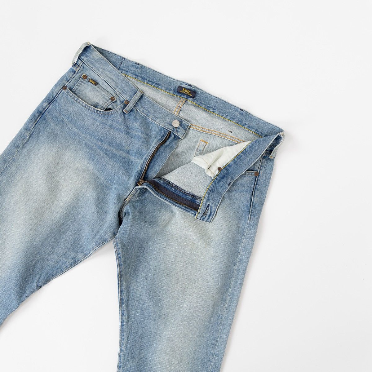 Ralph Lauren Ralph Lauren Men Blue Jeans Big Size Light Wash Straight Fit Size US 38 / EU 54 - 3 Thumbnail