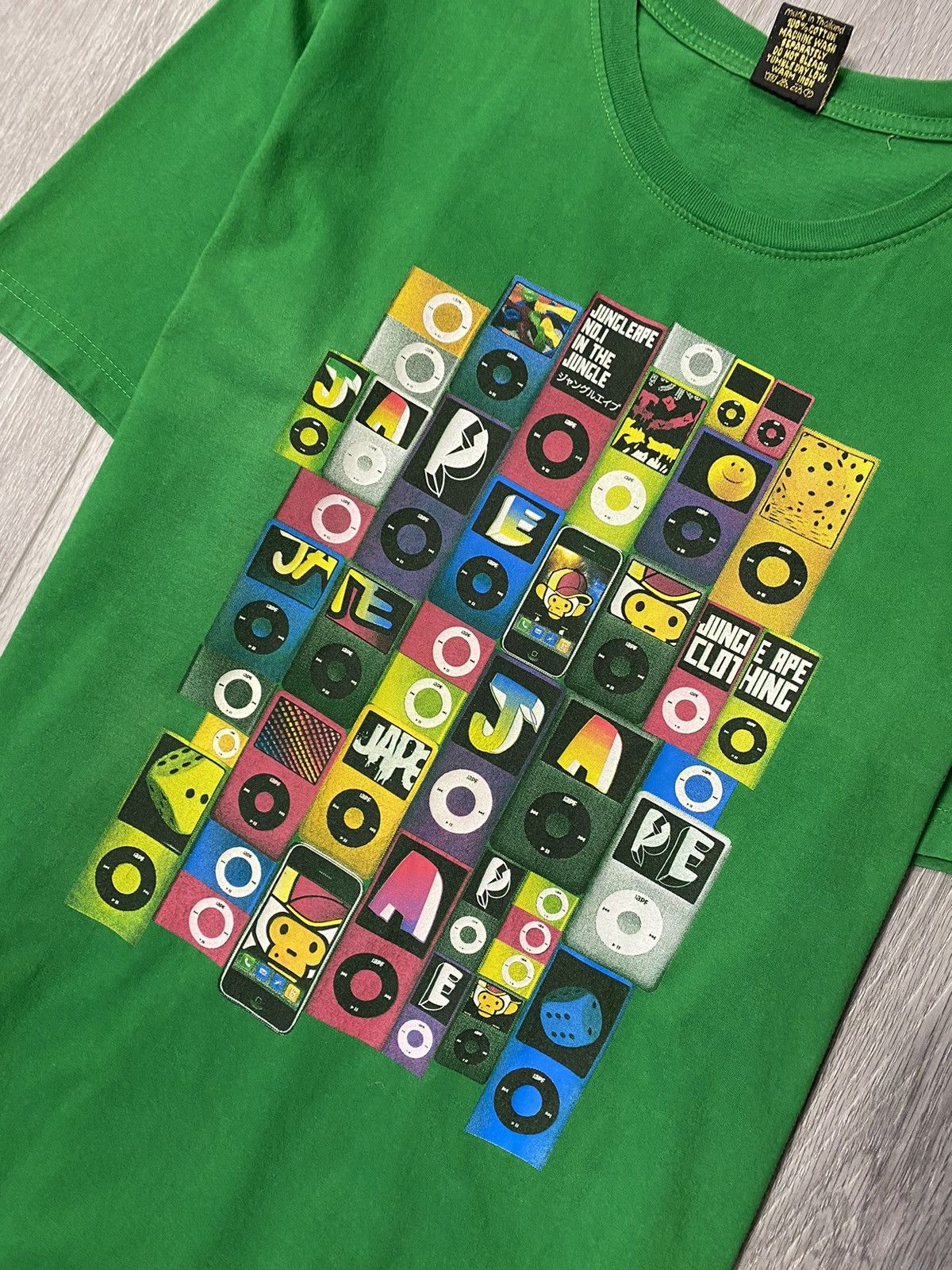 Japanese Brand × Vintage Vintage Jungle Ape Gold Series T-Shirt Big Logo Size US M / EU 48-50 / 2 - 2 Thumbnail