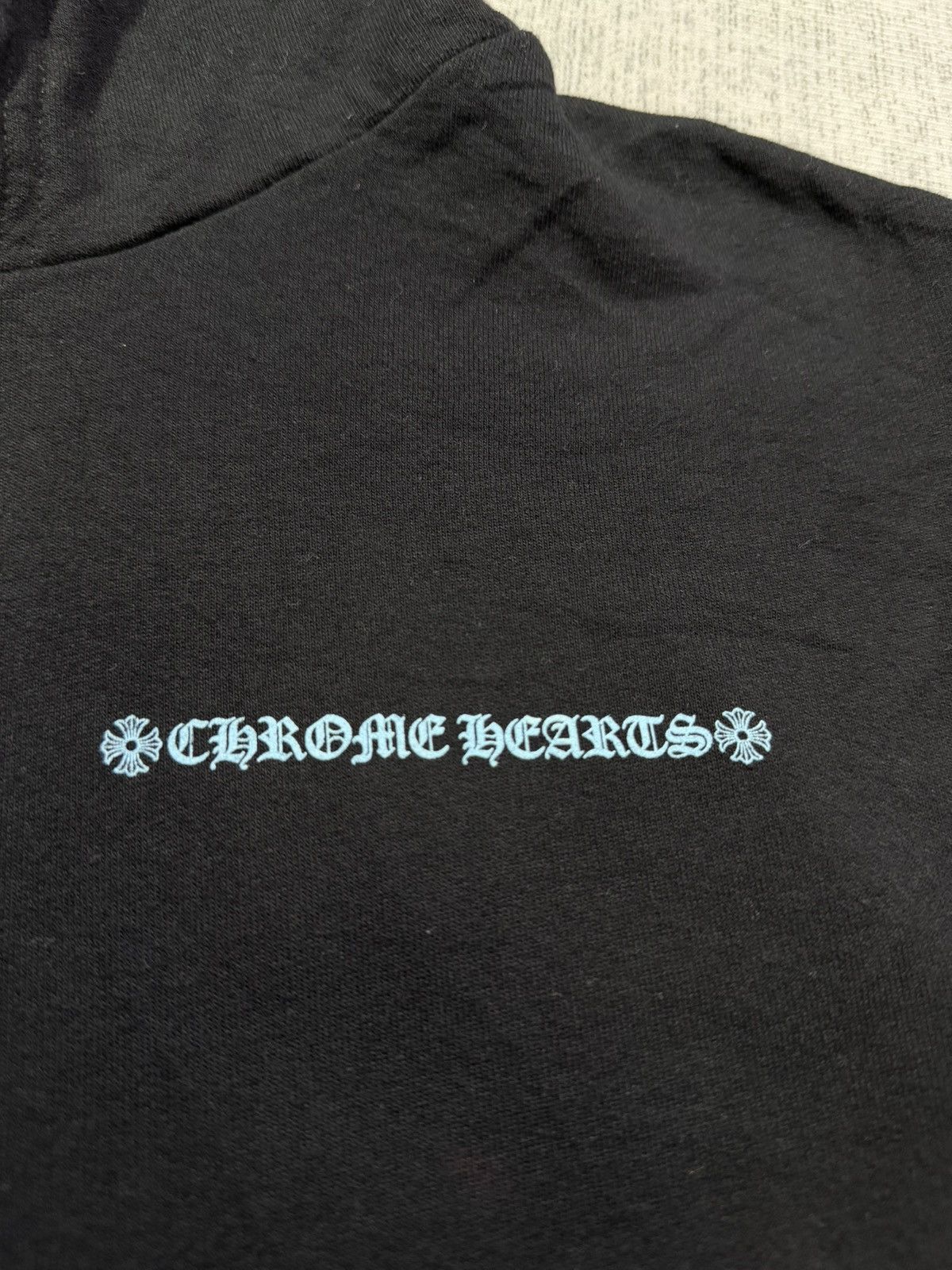 Chrome Hearts Chrome Hearts - Blue Spellout Sleeves Pullover Size US S / EU 44-46 / 1 - 13 Thumbnail