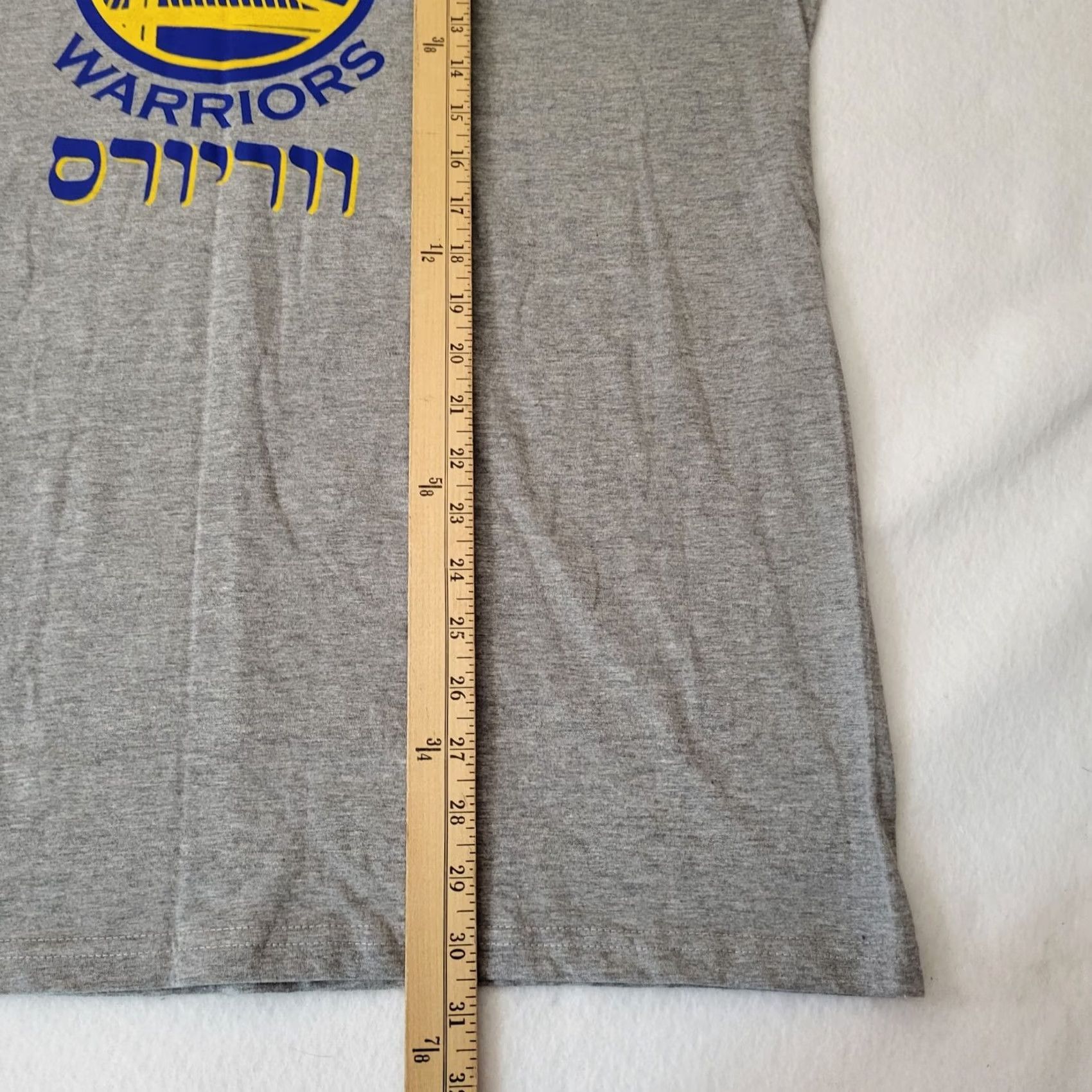 Vintage Golden State Warriors Unisex Adult Grey Graphic Cotton T-shirt XL Cowboys? Size US XL / EU 56 / 4 - 7 Thumbnail