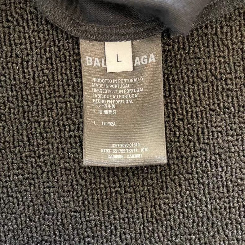 Balenciaga Balenciaga Black Scissor Short Sleeve Size US L / EU 52-54 / 3 - 4 Thumbnail
