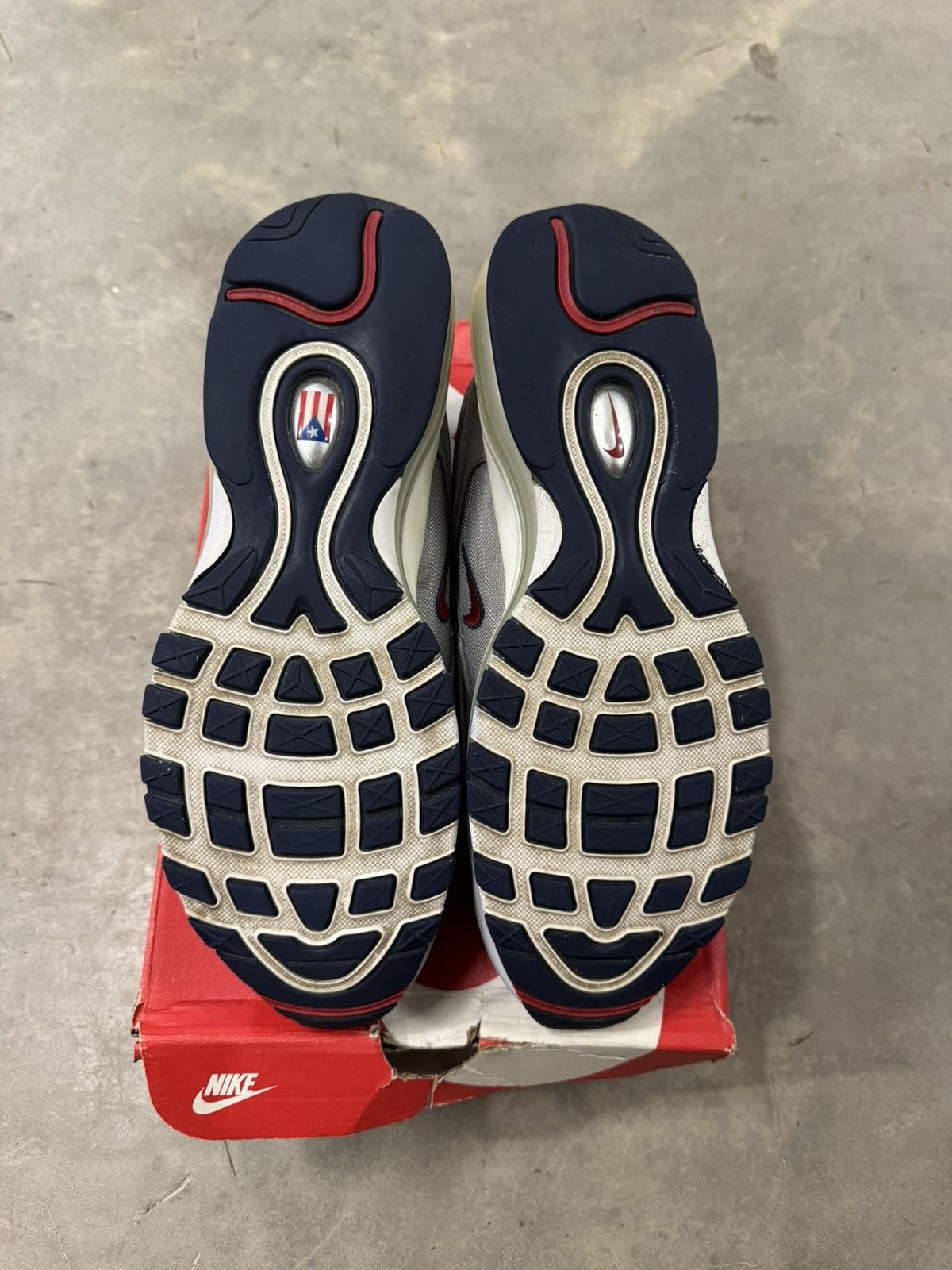 Nike Nike Air Max 97 QS Puerto Rico Size 12 Size US 12 / EU 45 - 6 Thumbnail
