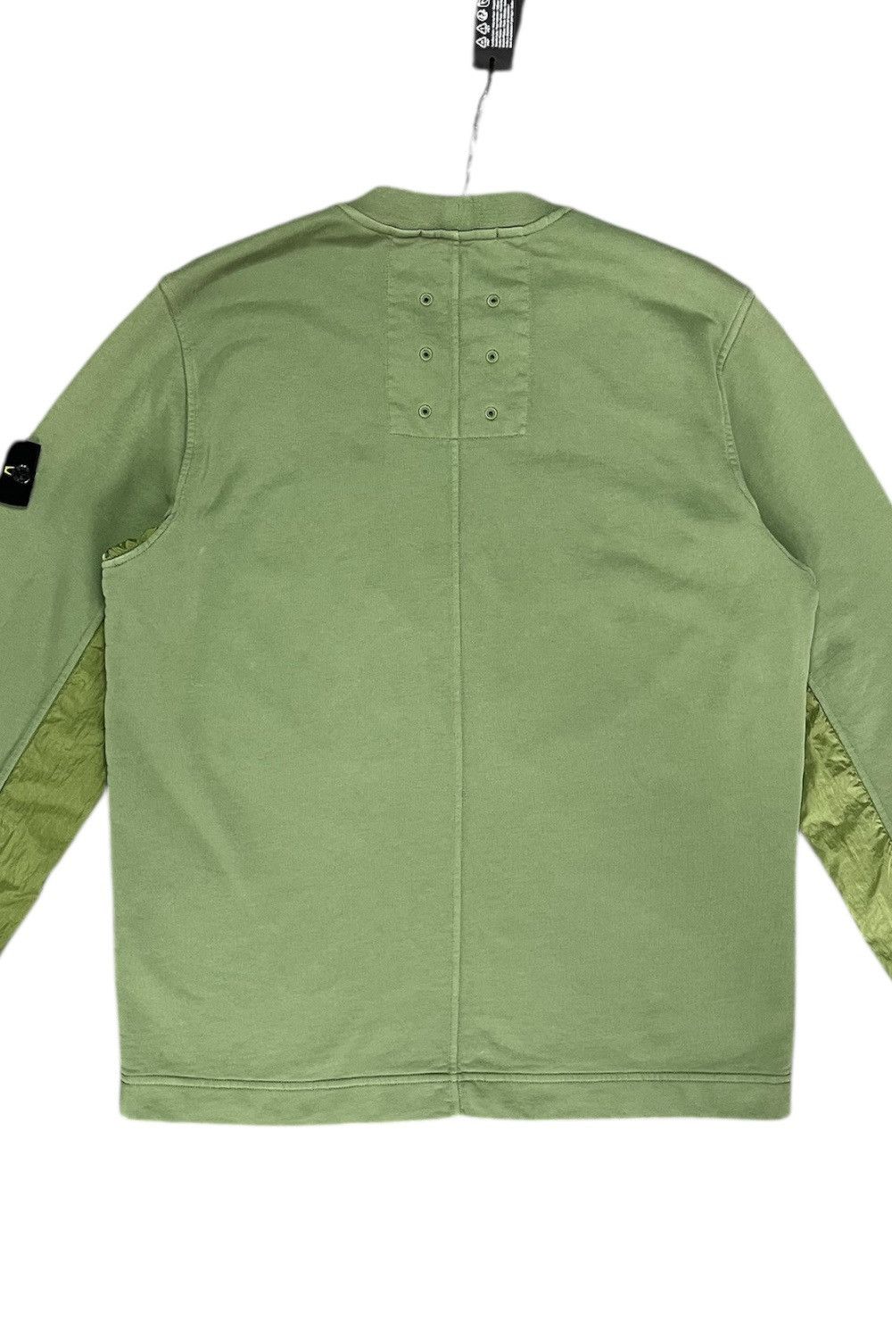 Stone Island Stone Island S/S 23 Olive Patch Pocket Sweatshirt Size US S / EU 44-46 / 1 - 6 Thumbnail