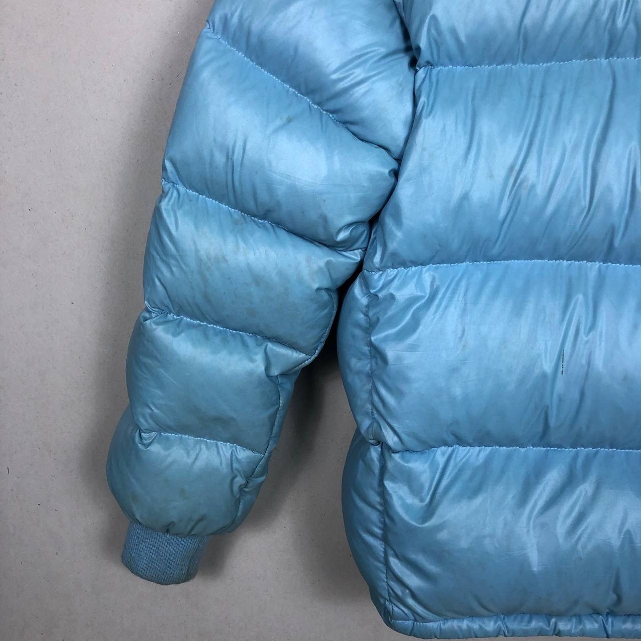 Moncler Vintage 80s Moncler Ski Wear Light Blue Puffer Jacket Size US M / EU 48-50 / 2 - 8 Thumbnail