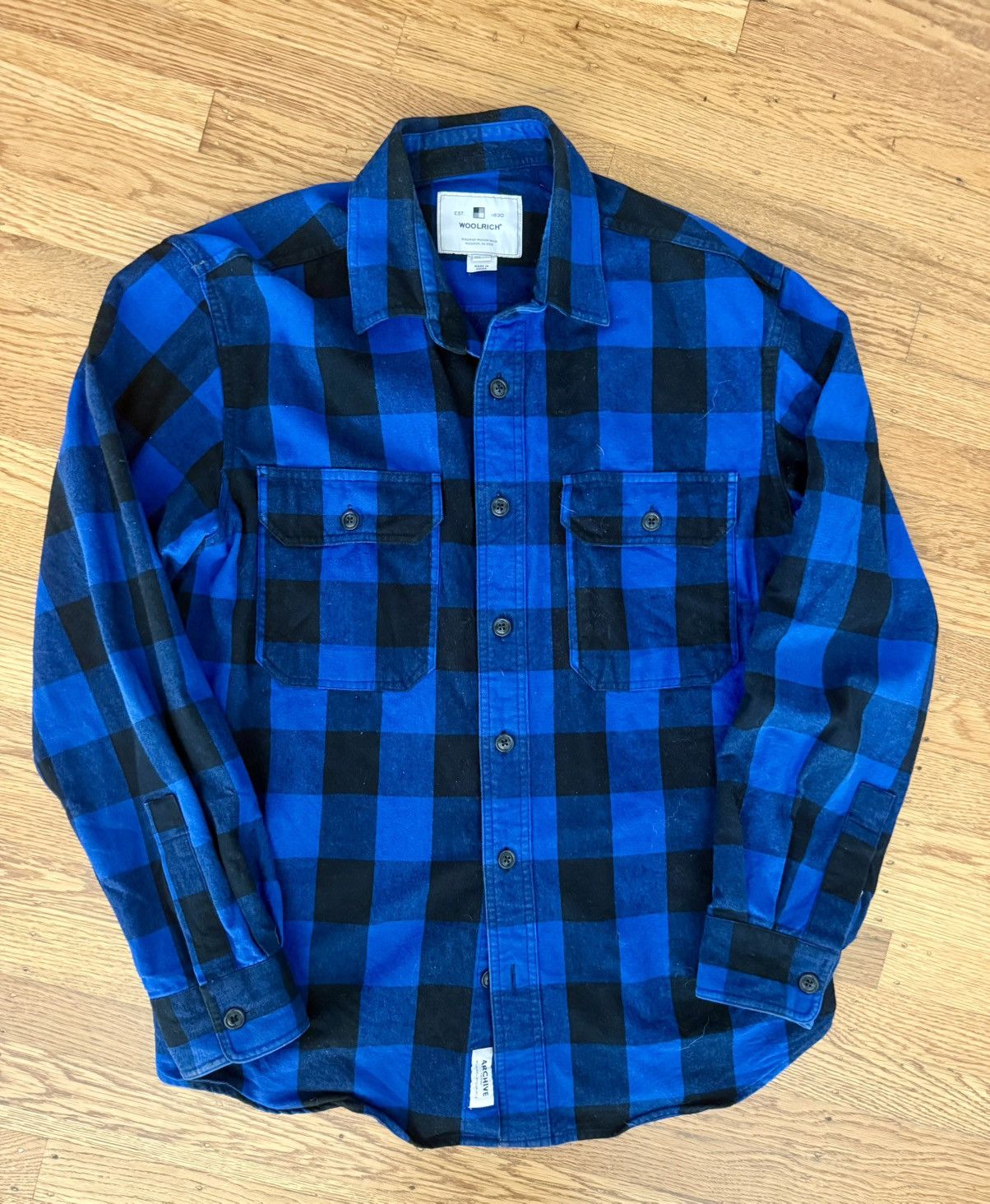 Woolrich Woolen Mills Woolrich Heavyweight Buffalo Plaid Flannel Shirt – Size M Size US M / EU 48-50 / 2 - 1 Thumbnail
