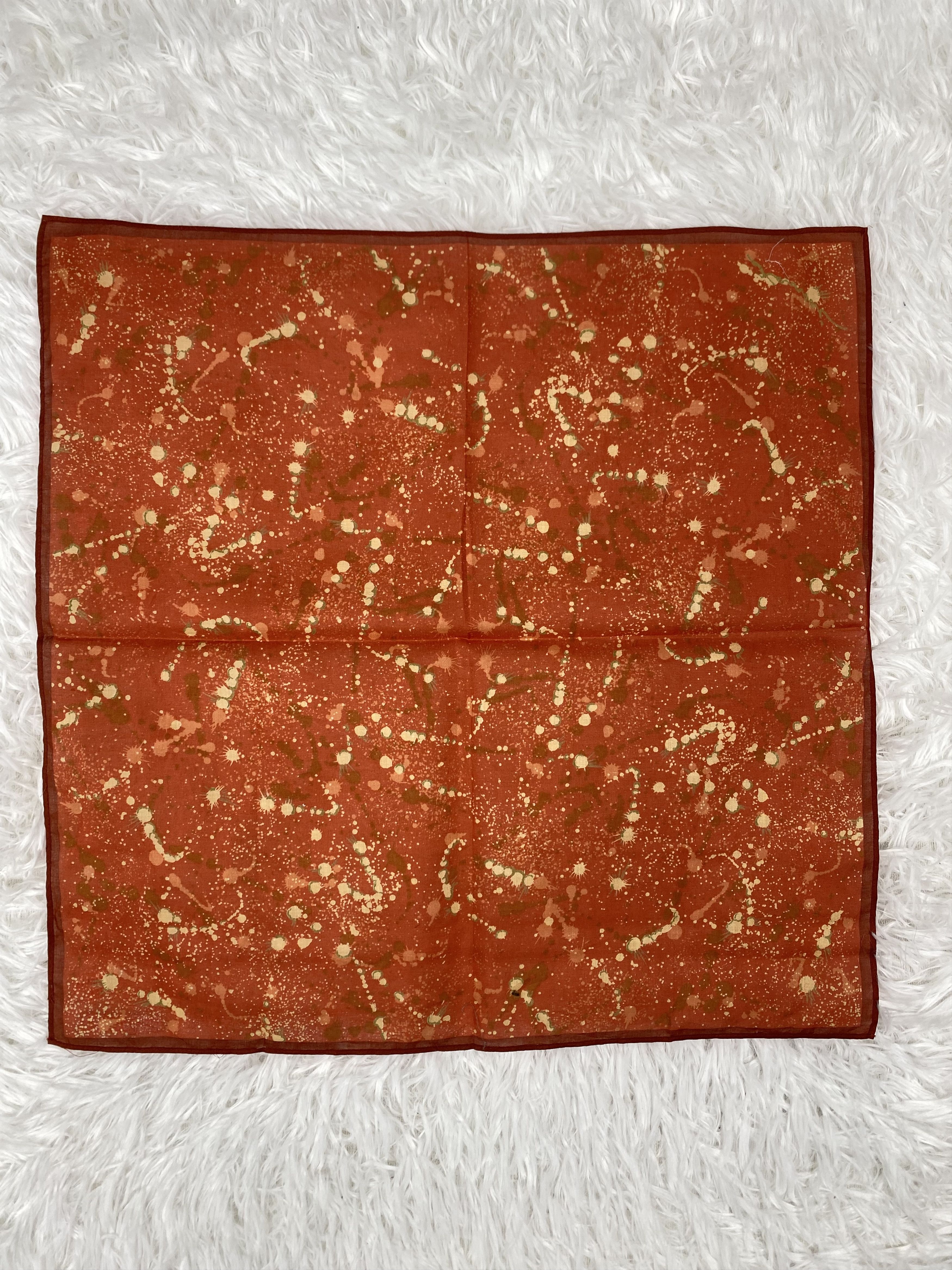 Kansai Yamamoto × Vintage Vintage Kansai Yamamoto Handkerchief Neckerchief PH0652 Size ONE SIZE - 4 Thumbnail