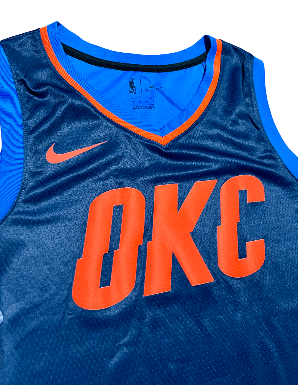 Nike Oklahoma City Thunder Nike Dri-Fit Swingman Jersey Size US L / EU 52-54 / 3 - 2 Thumbnail