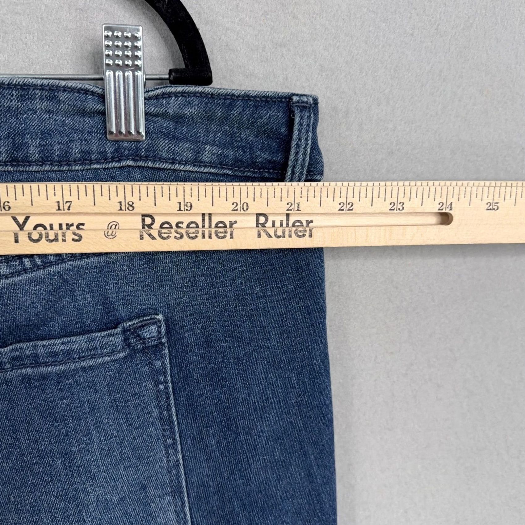 Old Navy Old Navy Jeans Womens Plus 22 Short Wow Boot-Cut Mid Rise Stretch Denim Blue Slim/Bootcut Jeans Womens Plus Size 22 Short Mens? (Cannot include extra) Size 40" / US 18 - 6 Thumbnail