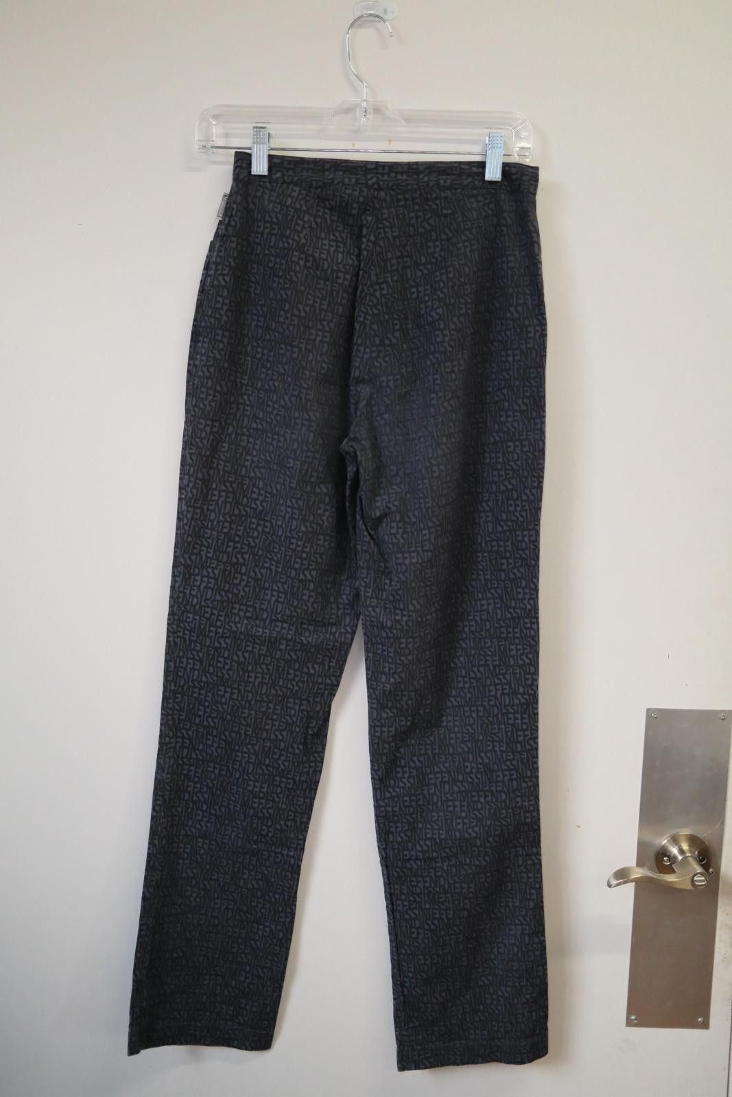 Designer 90's Fendissime Monogram Straight-Leg-Pant Size 28" / US 6 / IT 42 - 2 Thumbnail