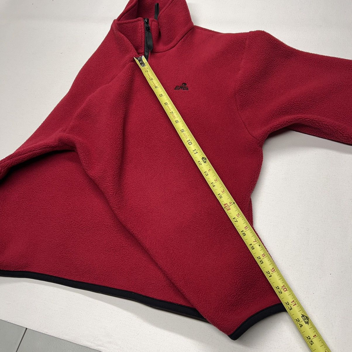 Eastern Mountain Sports × Vintage VTG Eastern Mountain Sports Fleece Red Sweater Full Zip Y2K Size XL / US 12-14 / IT 48-50 - 19 Thumbnail