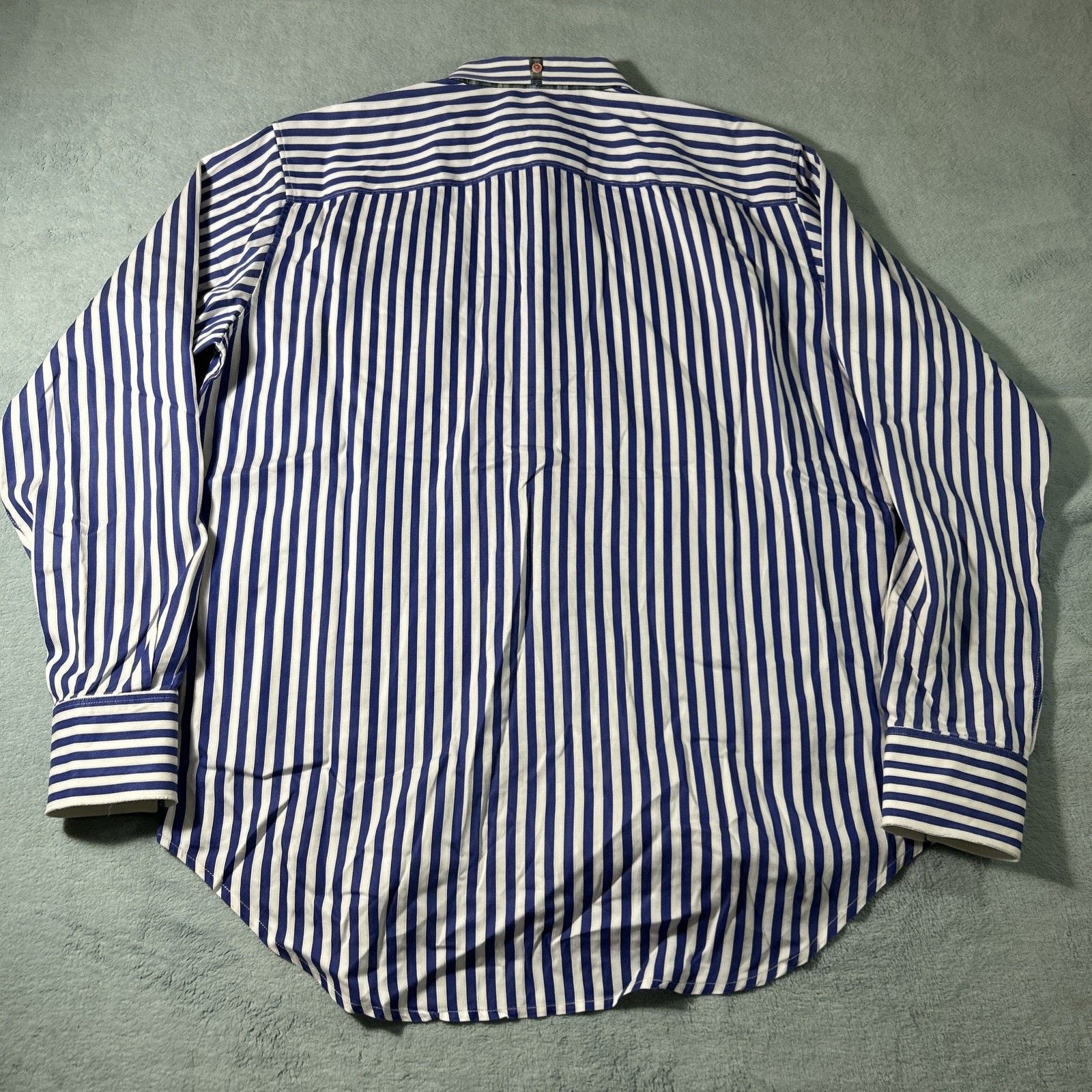 Robert Graham Robert Graham Oxford Button Up Shirt Men Medium Basketweave Size US M / EU 48-50 / 2 - 2 Thumbnail