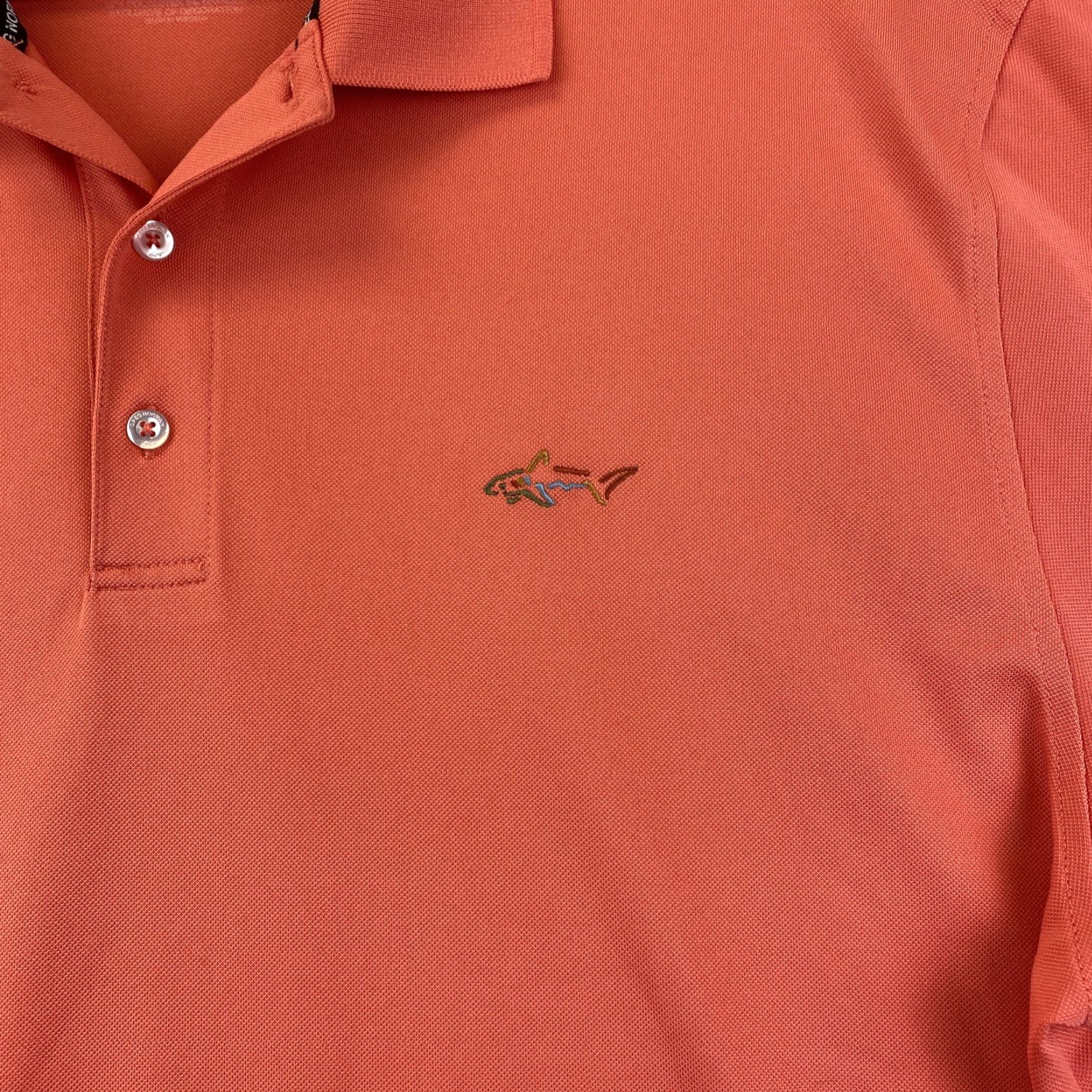 Vintage GREG NORMAN POLO SHIRT MEN'S SHORT SLEEVE GOLF DRY PLAY XL ORANGE 83-18 Size US XL / EU 56 / 4 - 2 Thumbnail