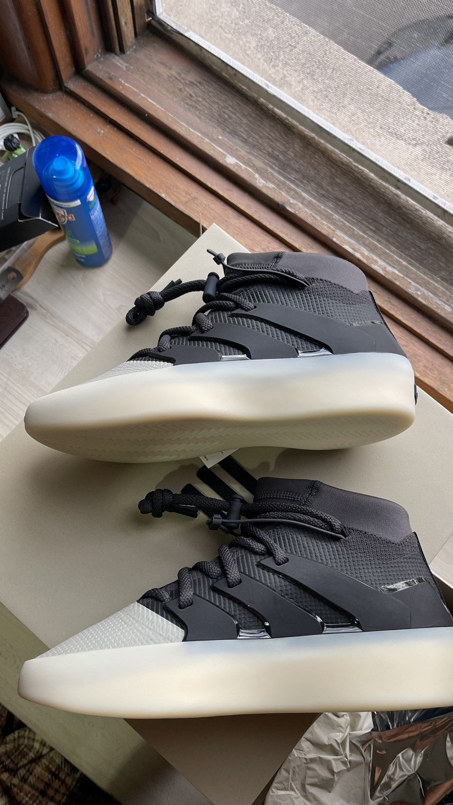 Adidas × Fear of God Fear of God Athletics Basketball 1 Black/Sesame Size US7.5M Size US 7.5 / EU 40-41 - 8 Thumbnail