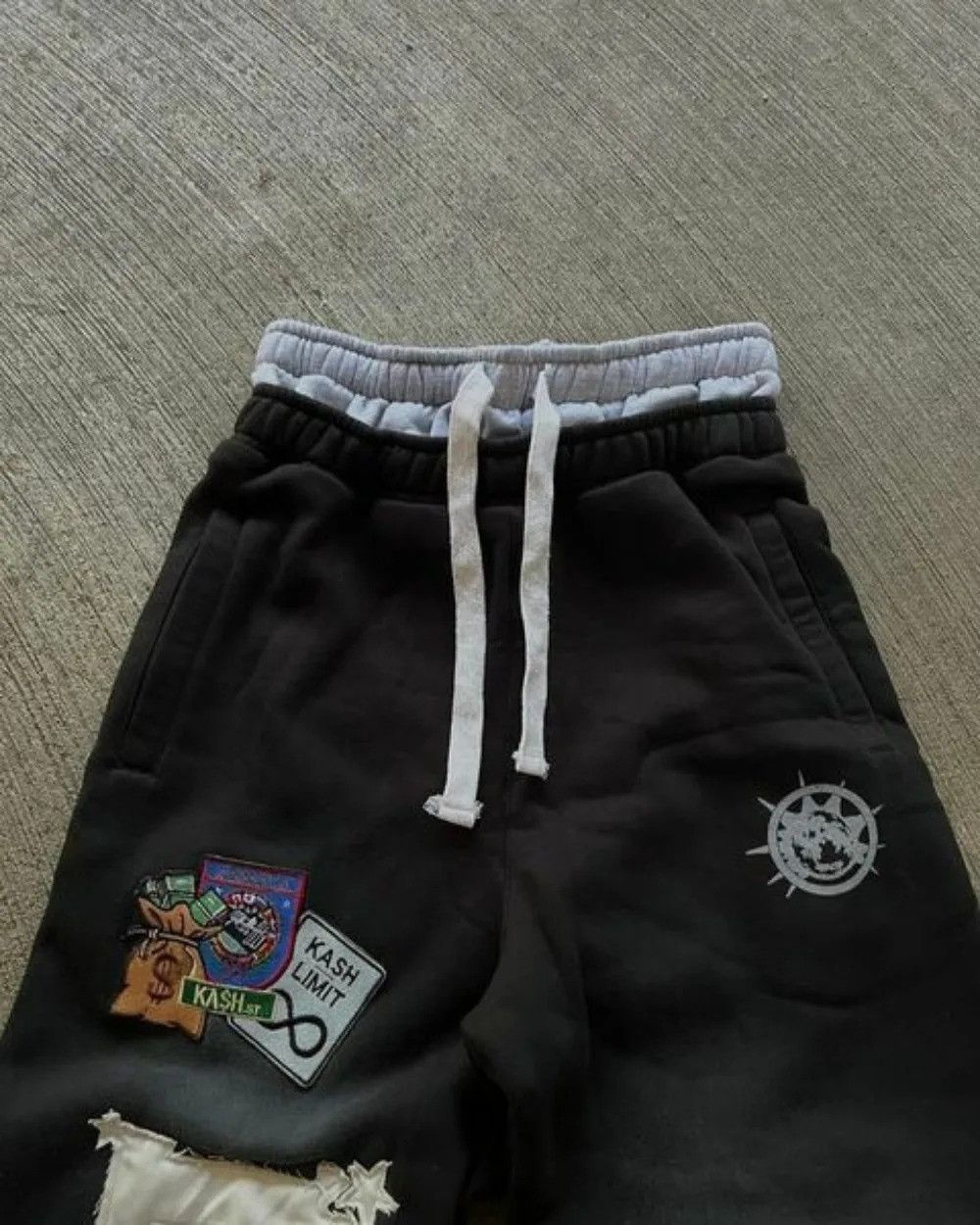 Japanese Brand × Jean Retro Double Waist Baggy Pants Size US 34 / EU 50 - 4 Thumbnail