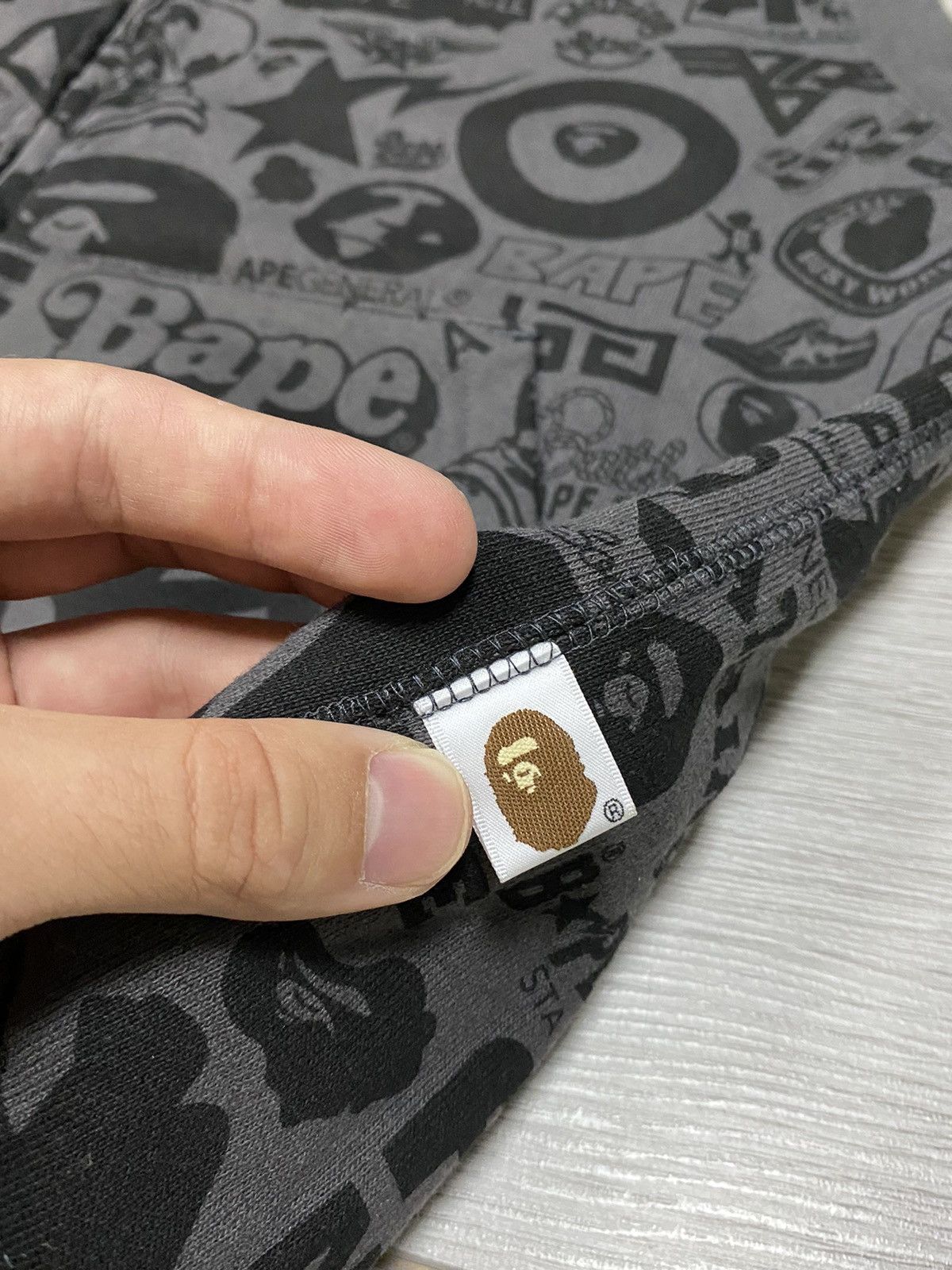Bape Multi Logo Sleeveless Hoodie Size US M / EU 48-50 / 2 - 6 Thumbnail