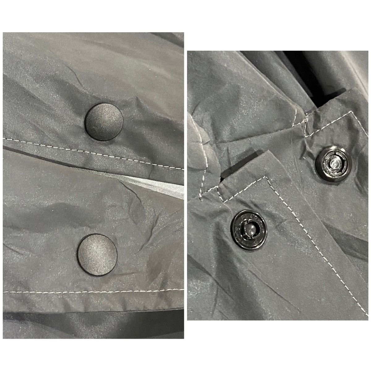 Palm Angels Rare Big Logo PALM ANGELS Long Jacket Button Shiny (M) Size US M / EU 48-50 / 2 - 16 Thumbnail