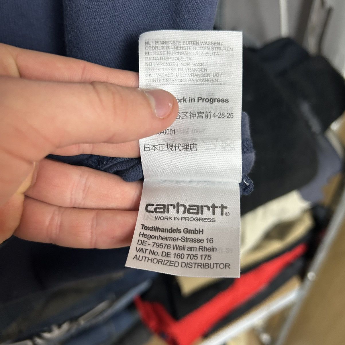 Carhartt Vintage Carhartt Wip big logo streetwear y2k skate tee Size US S / EU 44-46 / 1 - 11 Thumbnail