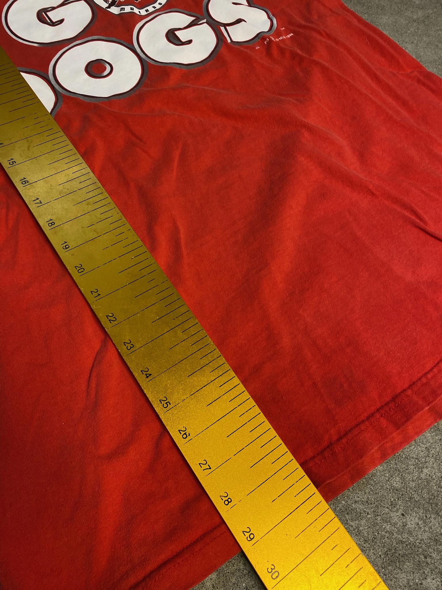 MLB Batavia Muckdogs 1998 Red MLB "Go Dogs" Shirt Size XL Size US XL / EU 56 / 4 - 6 Thumbnail