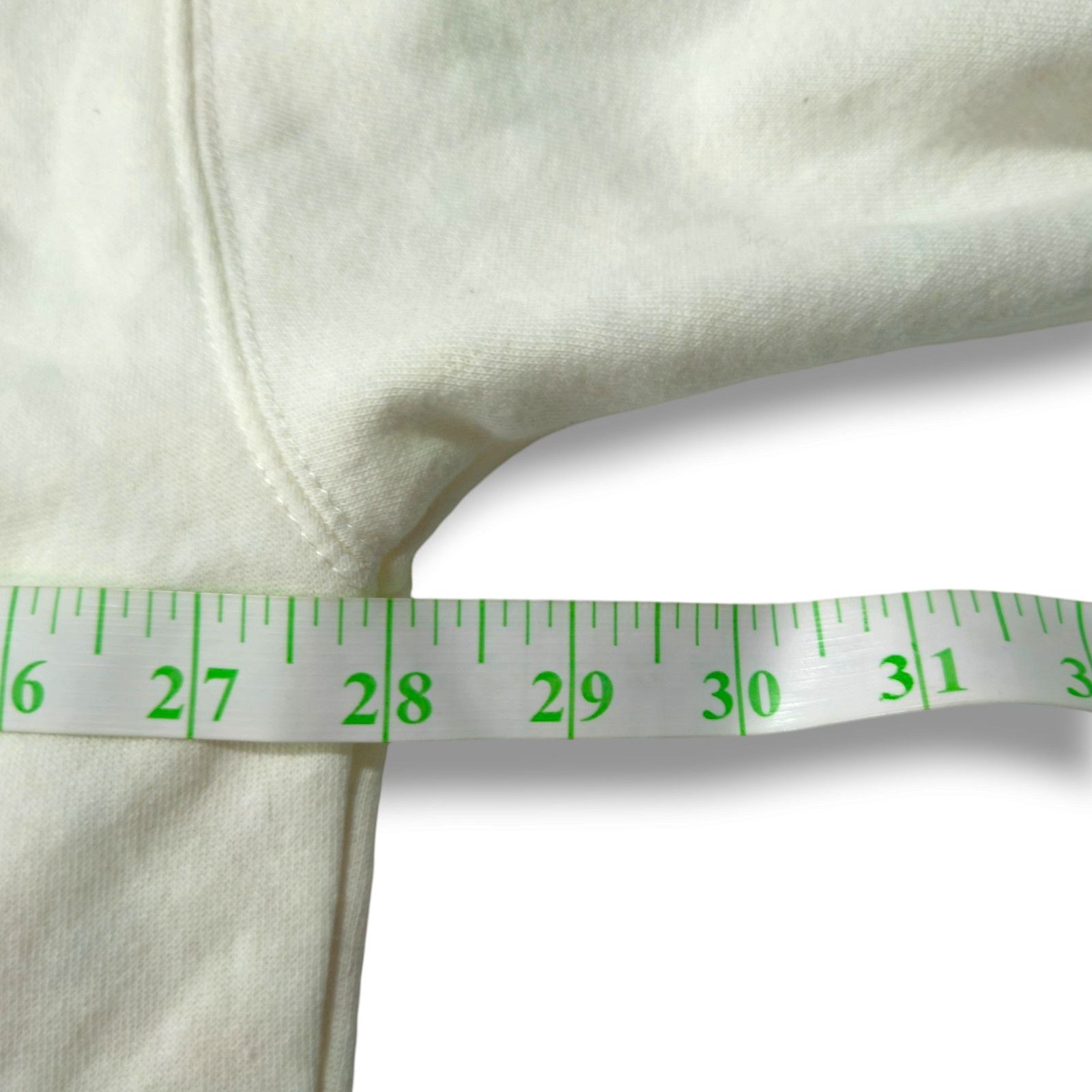 Aeropostale Aeropostale Fleece Lined Pullover Hoodie Drawstring Ivory L Size L / US 10 / IT 46 - 8 Thumbnail