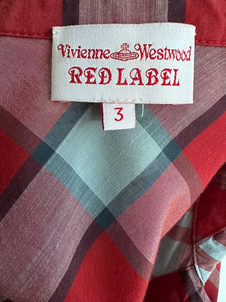 Vivienne Westwood Vivienne Westwood A cute dress with a blue and red checker Size L / US 10 / IT 46 - 2 Thumbnail