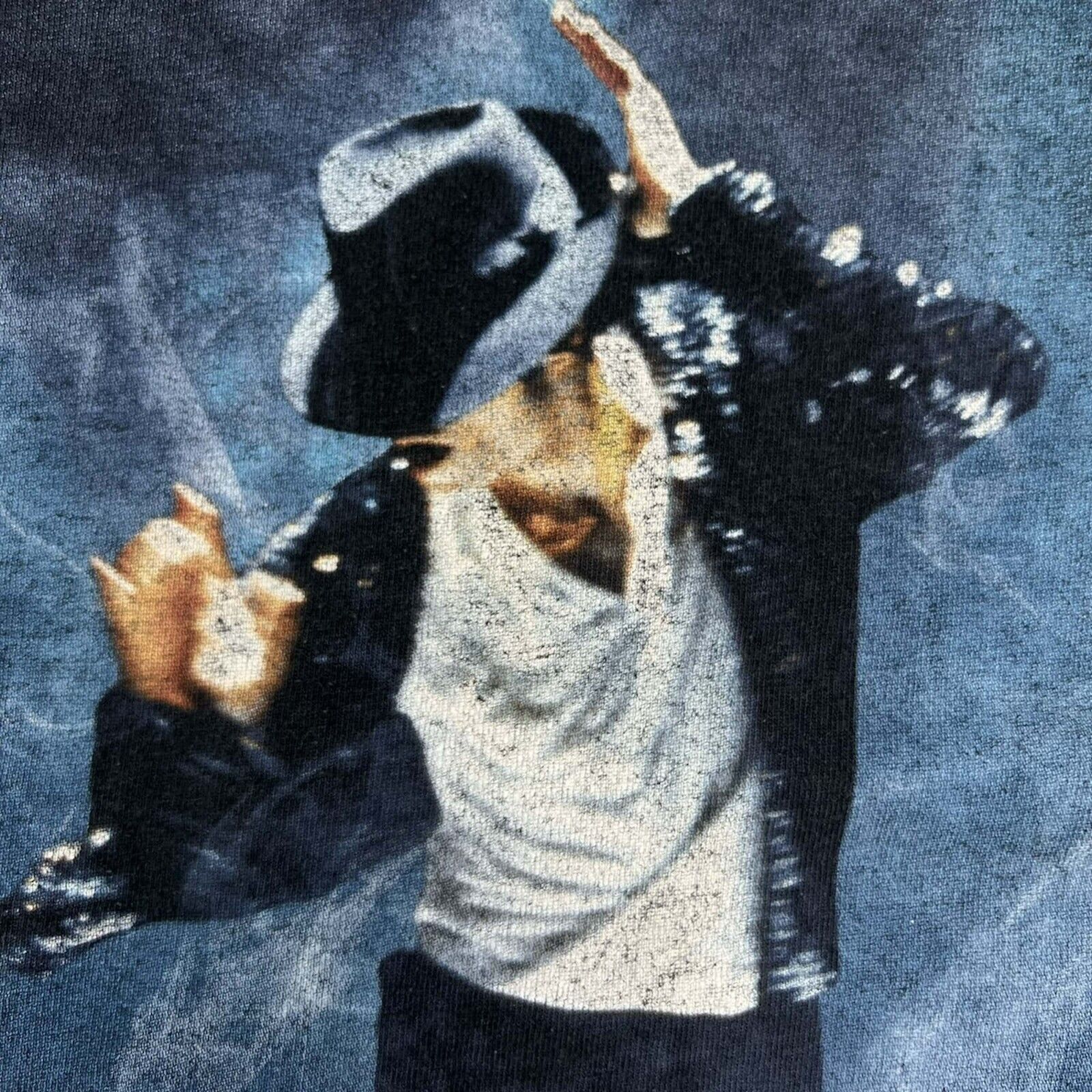 Band Tees Vintage Y2K Michael Jackson T Shirt Graphic Concert Band Tee Size US L / EU 52-54 / 3 - 3 Thumbnail