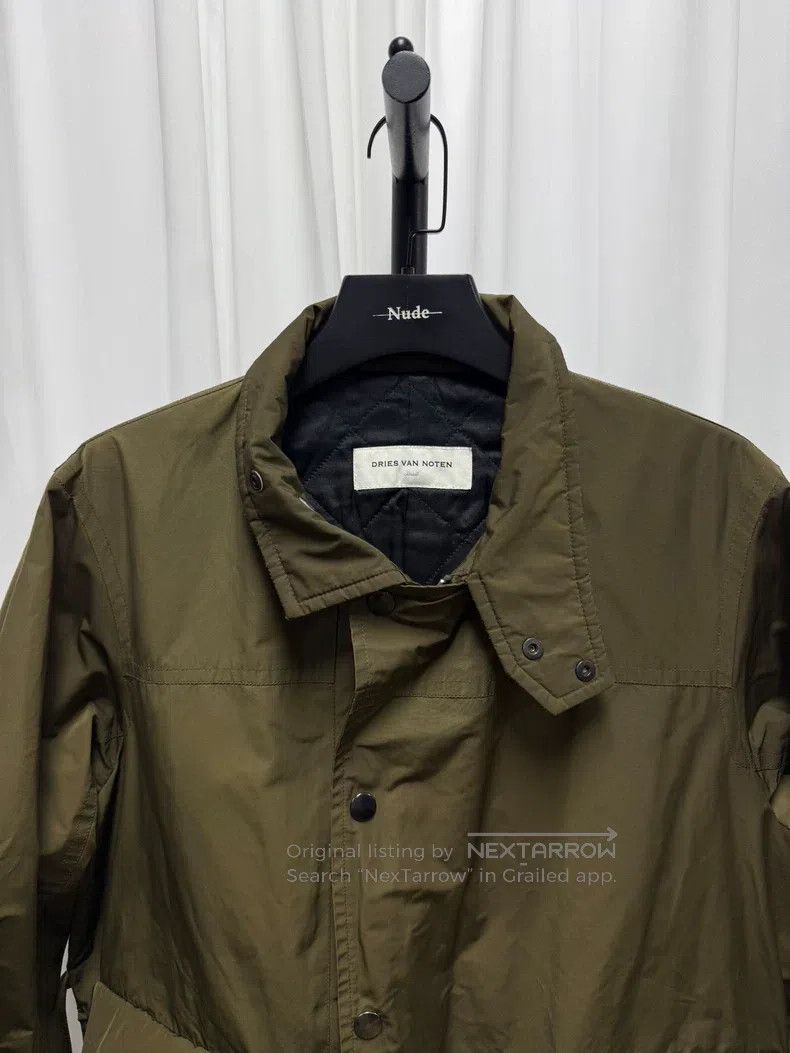 Dries Van Noten DRIES VAN NOTEN Loose Pocket Linen Jacket Size US M / EU 48-50 / 2 - 3 Thumbnail