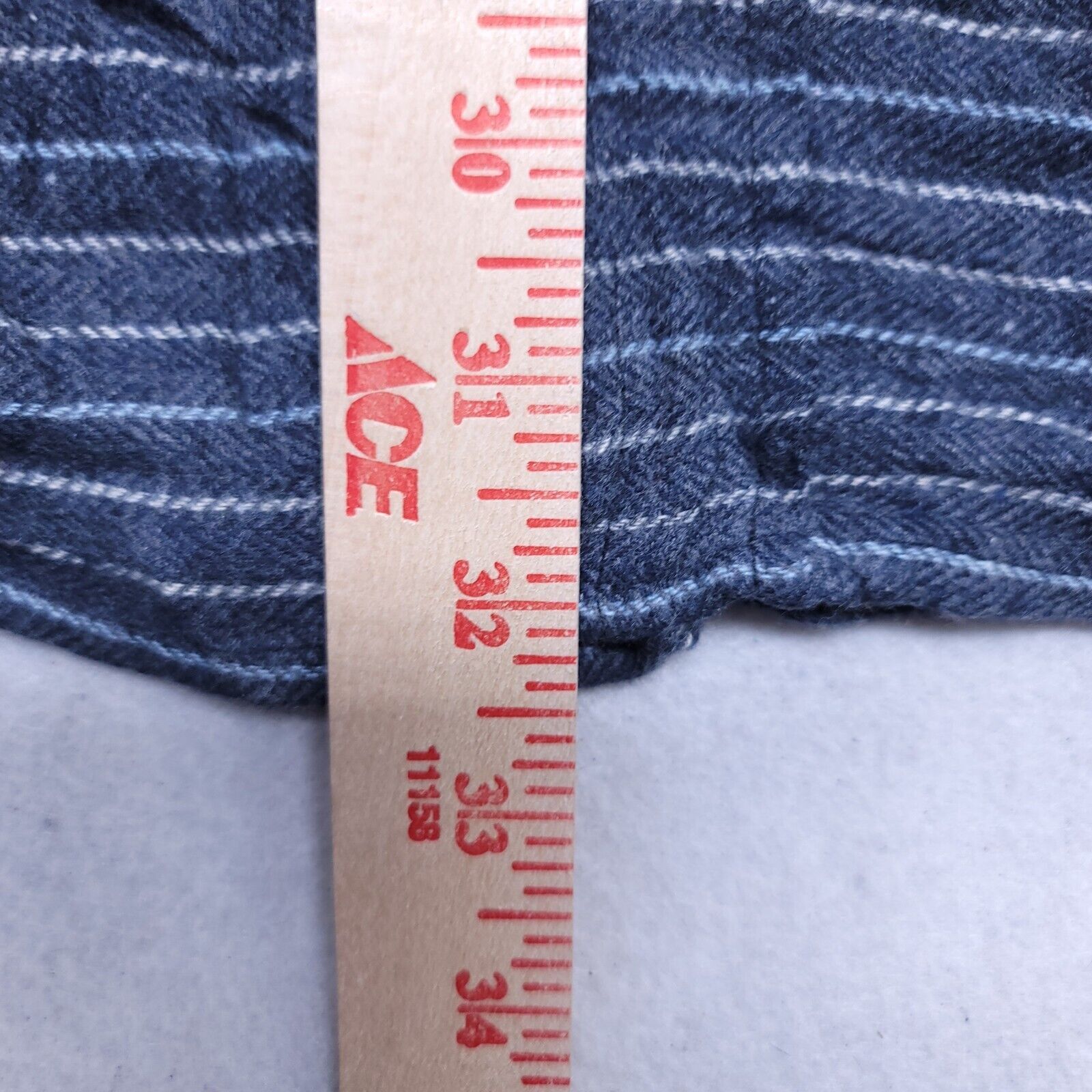 Sovereign Code Sovereign Code Flannel Shirt Mens Size Large L Blue Striped Size US L / EU 52-54 / 3 - 7 Thumbnail