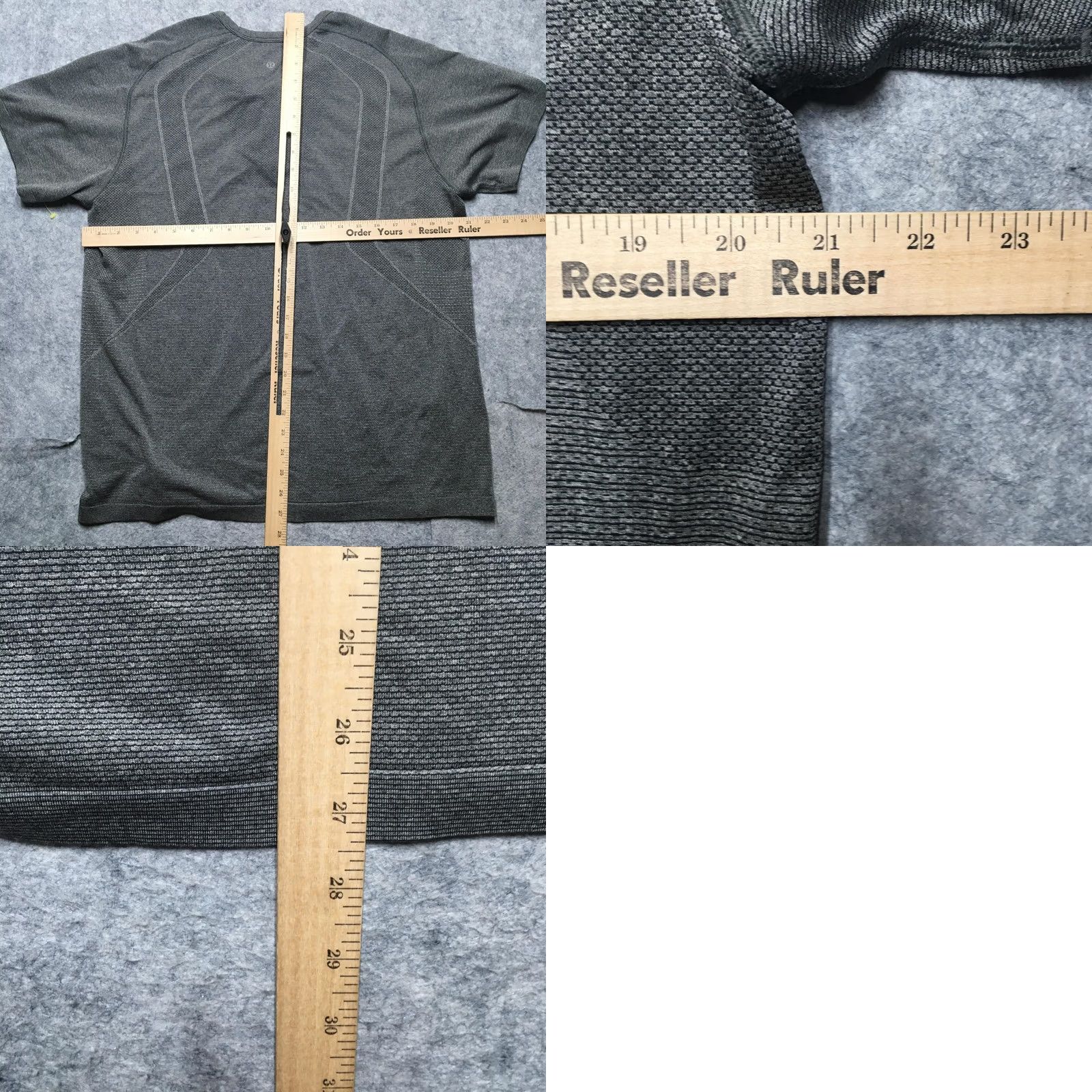 Lululemon Lululemon Metal Vent Tech Henley Shirt Mens XL Gray Short Sleeve Running Top Size US XL / EU 56 / 4 - 8 Thumbnail