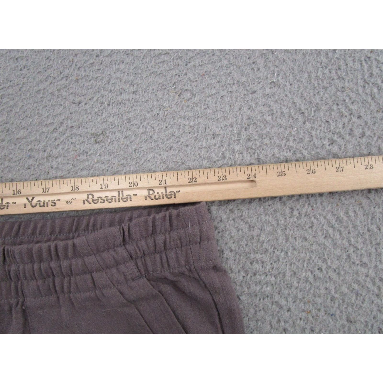 Vintage 44 North Womens Chino Shorts Elastic Waist Casual Wear Lounge 2X Plus Size Gray Slah Pocket Summer Spring Mens Womens Size 40" / US 18 - 5 Thumbnail