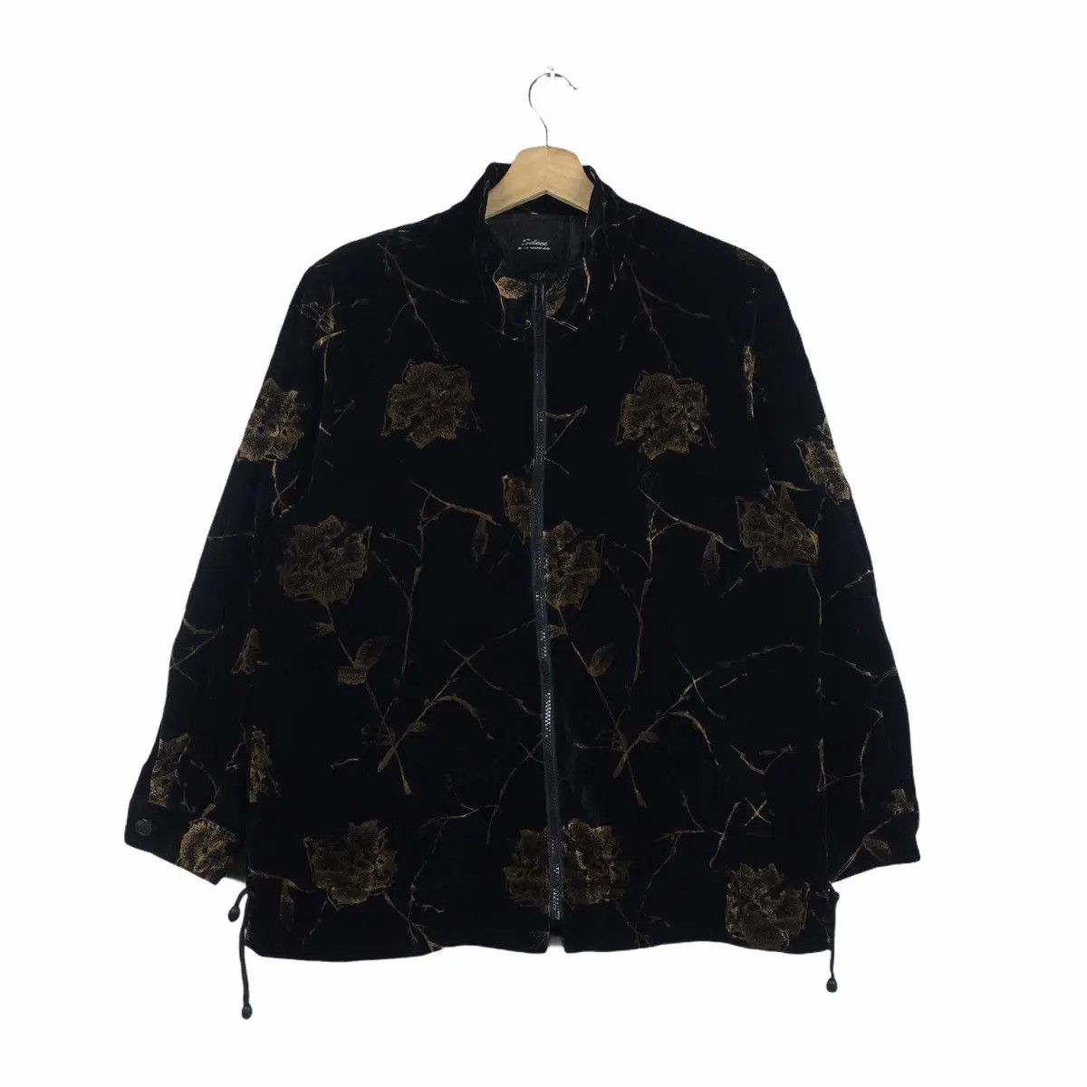Vintage Vtg SELENE POP ART Floral Jacket Parka Trench Hoodie Size M / US 6-8 / IT 42-44 - 1 Thumbnail