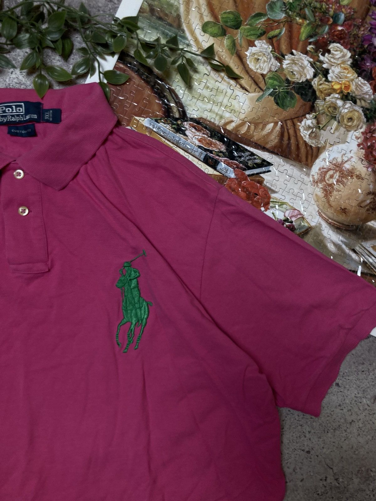 Polo Ralph Lauren × Vintage Vintage Polo Ralph Lauren #3 Chief Keef Style T-Shirt Y2K Size US XXL / EU 58 / 5 - 2 Thumbnail