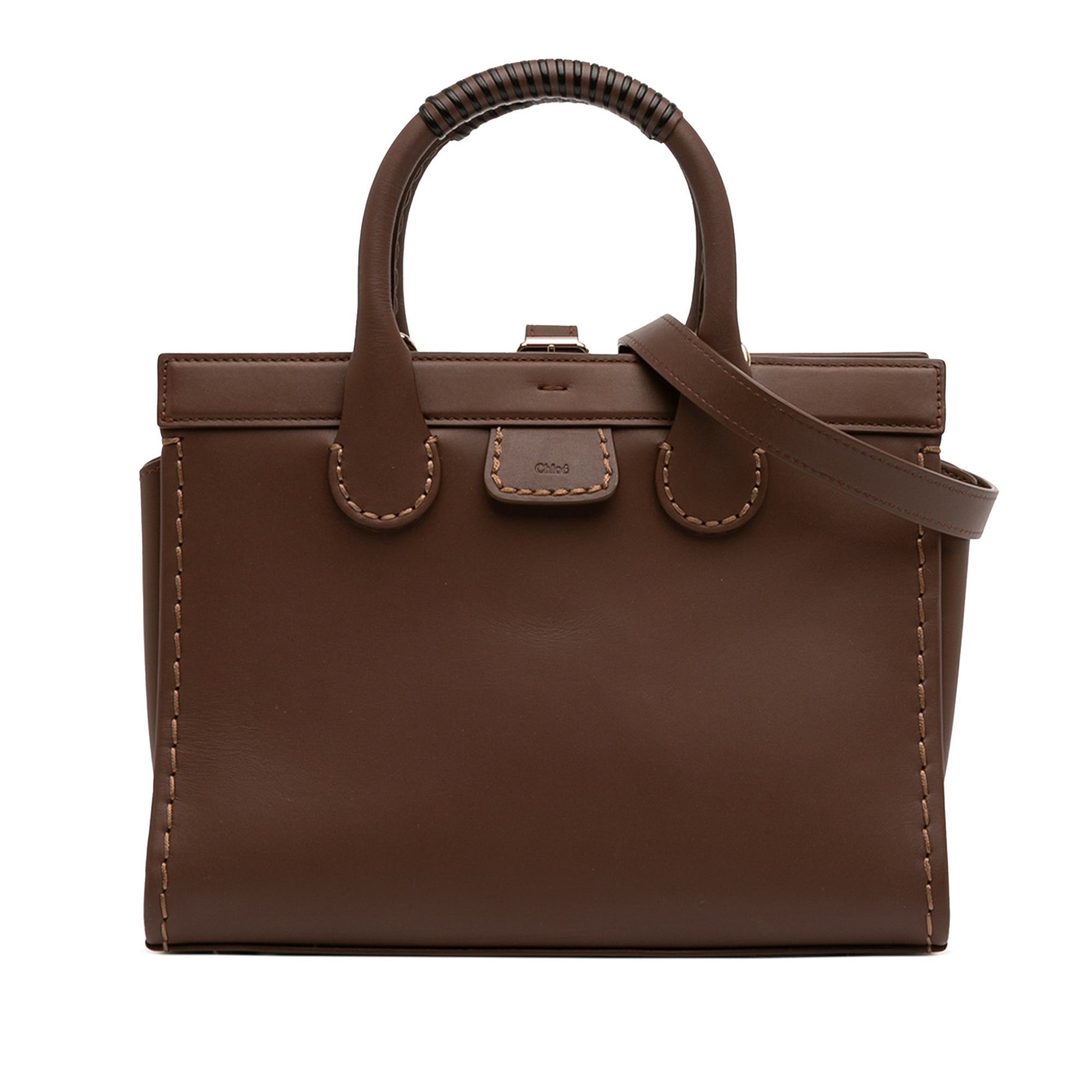 Chloe Medium Zipped Edith Satchel Size ONE SIZE - 1 Thumbnail
