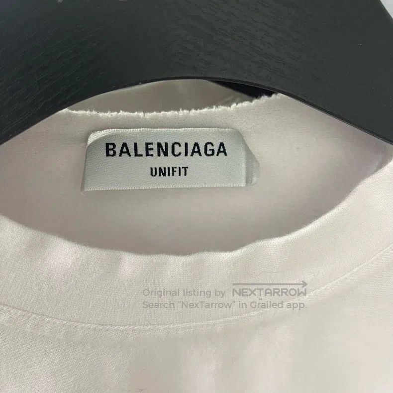 Balenciaga Balenciaga Logo All-over Long Sleeve T-Shirt Size US S / EU 44-46 / 1 - 4 Thumbnail
