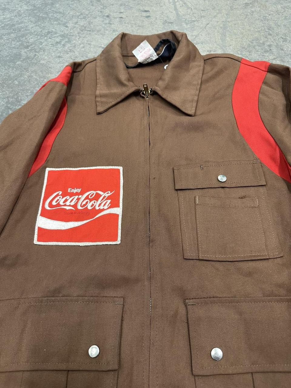 Coca Cola Vintage 70s Coca Cola Workwear Jacket Size Small Size US S / EU 44-46 / 1 - 3 Thumbnail