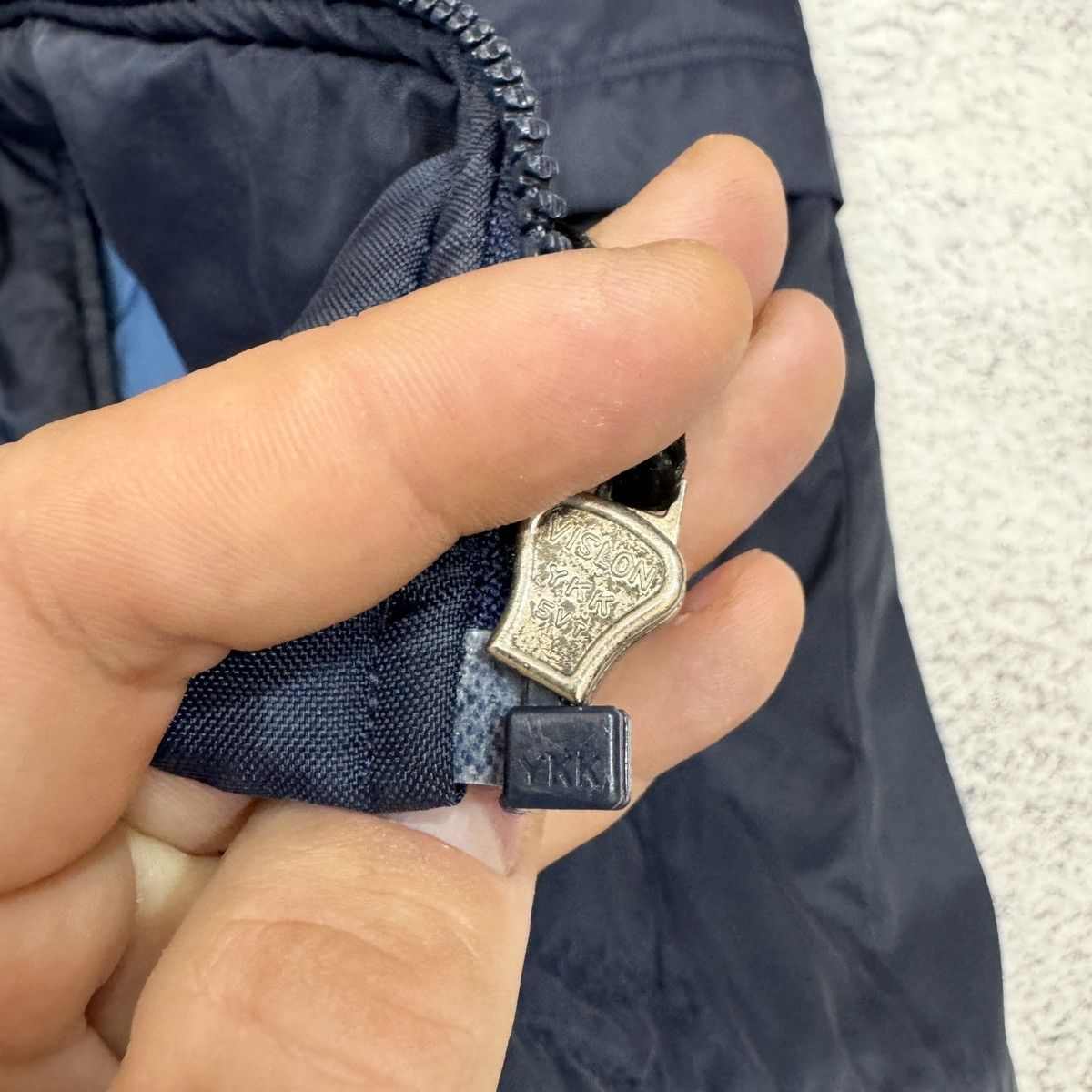 Nike × Vintage Vintage Nike Navy Jacket M size Size US M / EU 48-50 / 2 - 16 Thumbnail