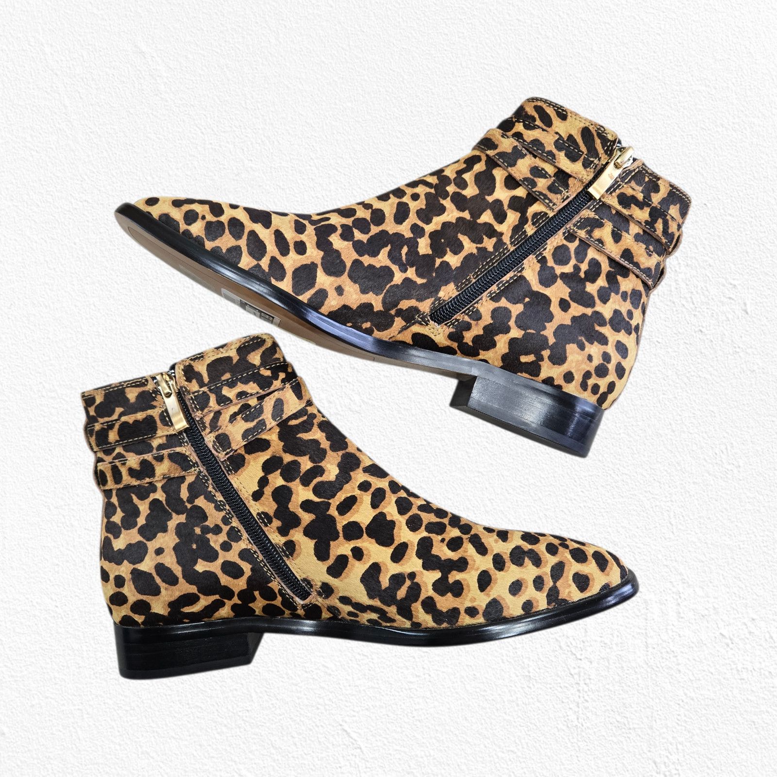 J. Jill J Jill Leopard Haircalf Ankle Boots Size 8 Size US 8 / IT 38 - 6 Thumbnail