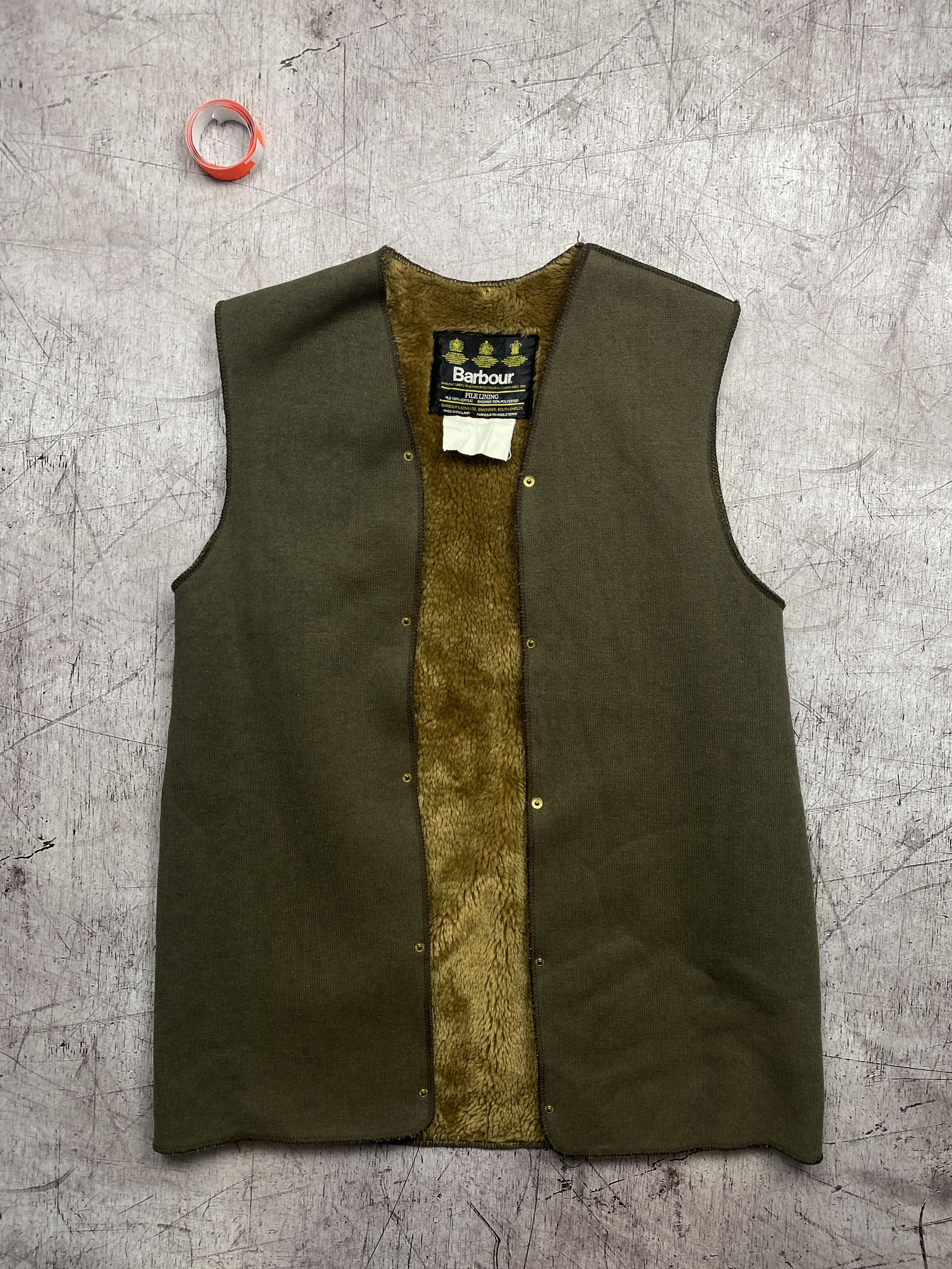 Barbour × Vintage Barbour Vintage Pile Lining Vest Size US M / EU 48-50 / 2 - 1 Thumbnail