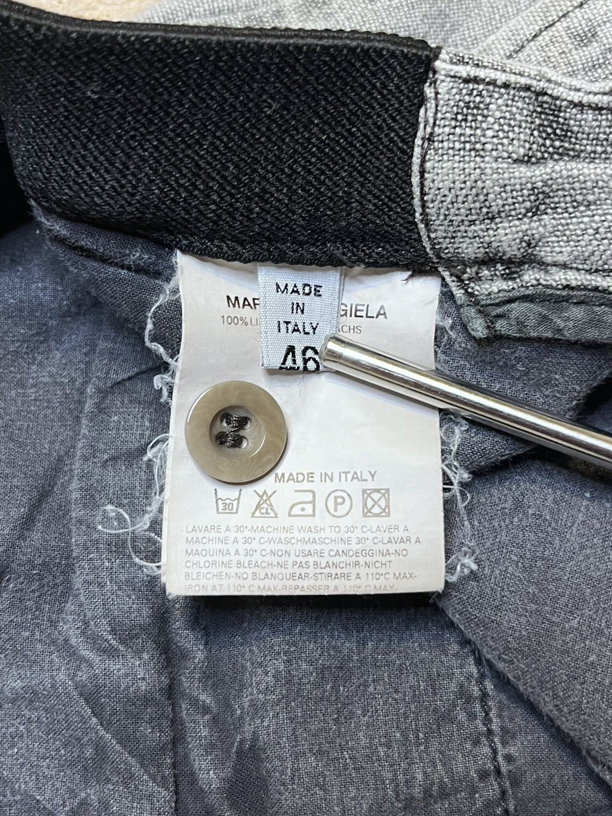 Maison Margiela SS03 Maison Margiela Faded linen pants Line 10 Rare Archive Size US 30 / EU 46 - 19 Thumbnail