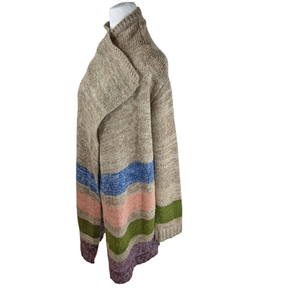 Other COLOR SWATCH Women's Colorful Massive Blanket Wrap Sweater Size 3XL / US 20-22 - 5 Thumbnail