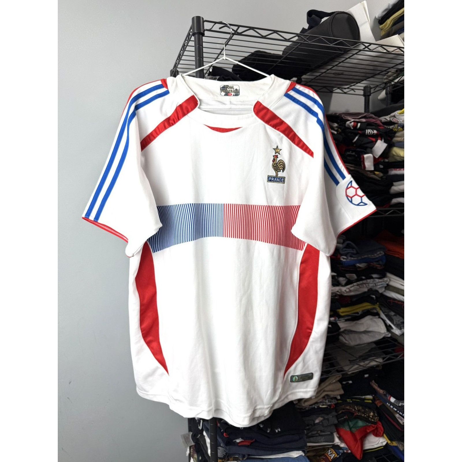 Vintage Rare 2000’s France Soccer Jersey T Shirt World Cup Size US XXL / EU 58 / 5 - 1 Thumbnail