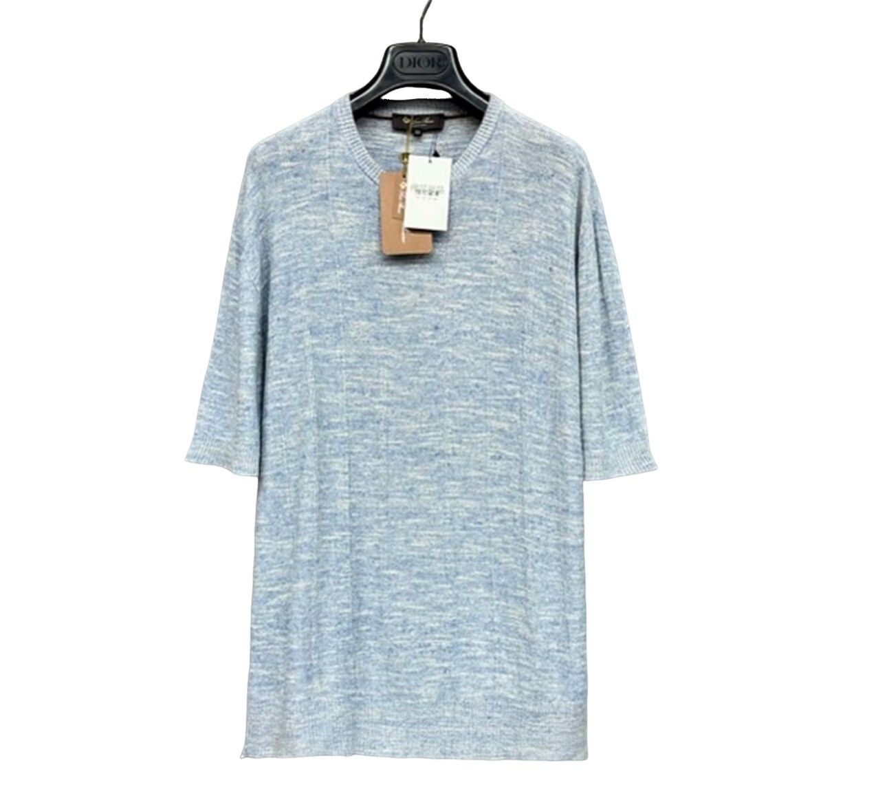 Loro Piana Loro Piana Linen Blend Knit T-Shirt Size 50 Size US M / EU 48-50 / 2 - 1 Thumbnail