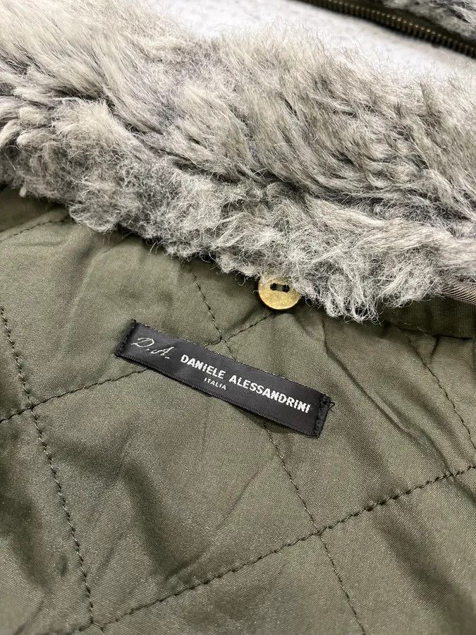 Daniele Alessandrini 2000s Daniele Alessandrini Military Green Multi Pockets Faux Fur Jacket Size US S / EU 44-46 / 1 - 12 Thumbnail
