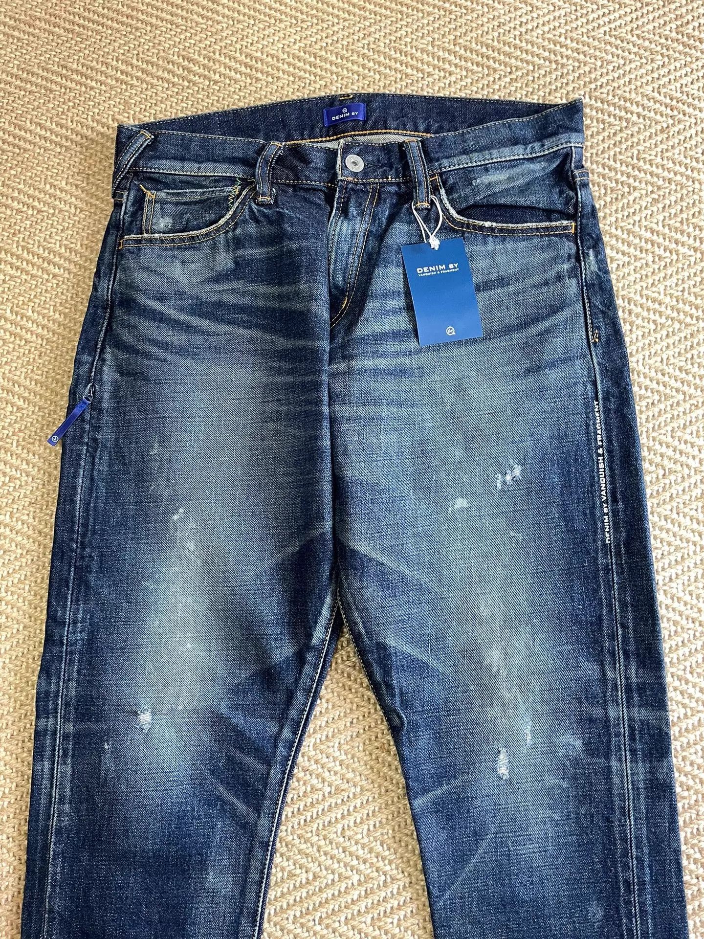 Vanquish VANQUISH & FRAGMENT Lightning Ankle Jeans Distressed W30 New Size US 30 / EU 46 - 3 Thumbnail