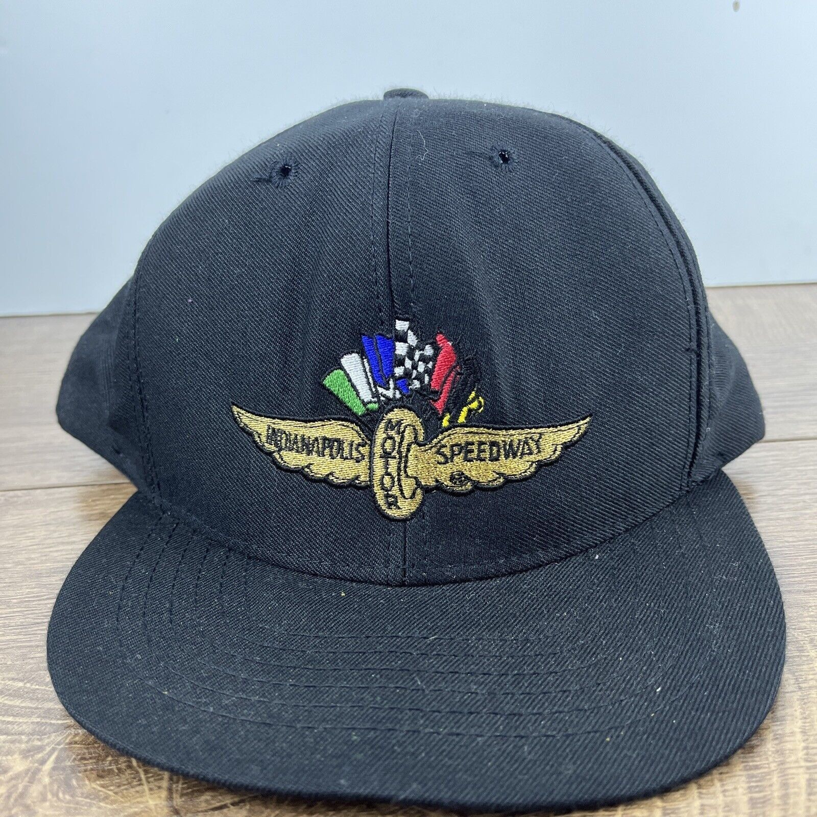 Other Indianapolis Motor Speedway Black Hat Snapback Adjustable Ad Size ONE SIZE - 3 Thumbnail