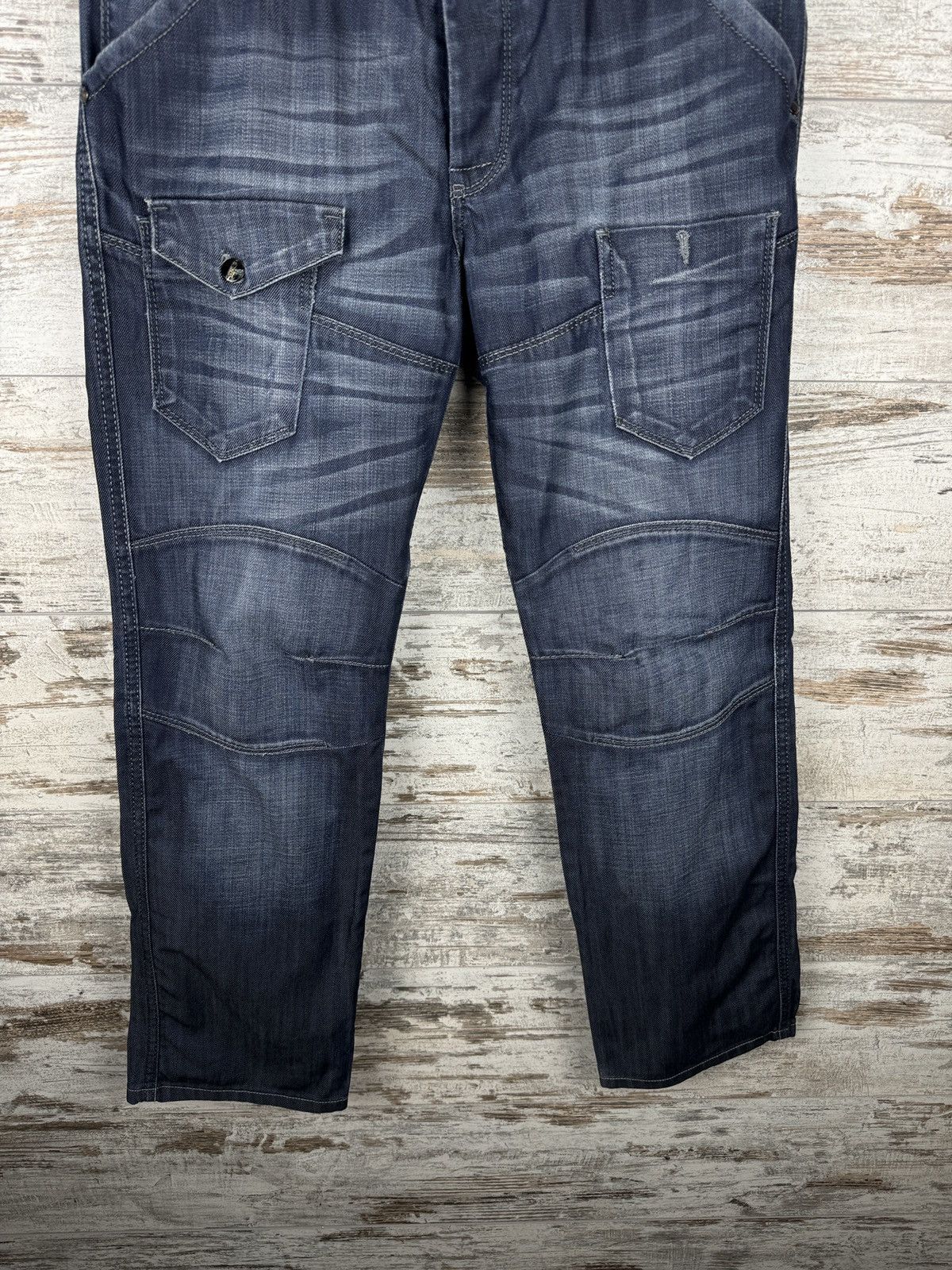 G-Star Mens Vintage G Star Raw cargo jeans denim pants Japanese y2k Size US 33 - 4 Thumbnail
