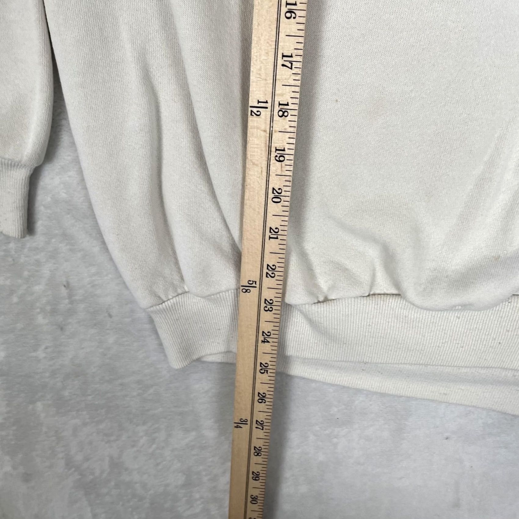 Jerzees Vintage Jerzees Moose Graphic Sweatshirt Mens Large White Fleece Crew Neck Pullover Size US L / EU 52-54 / 3 - 4 Thumbnail