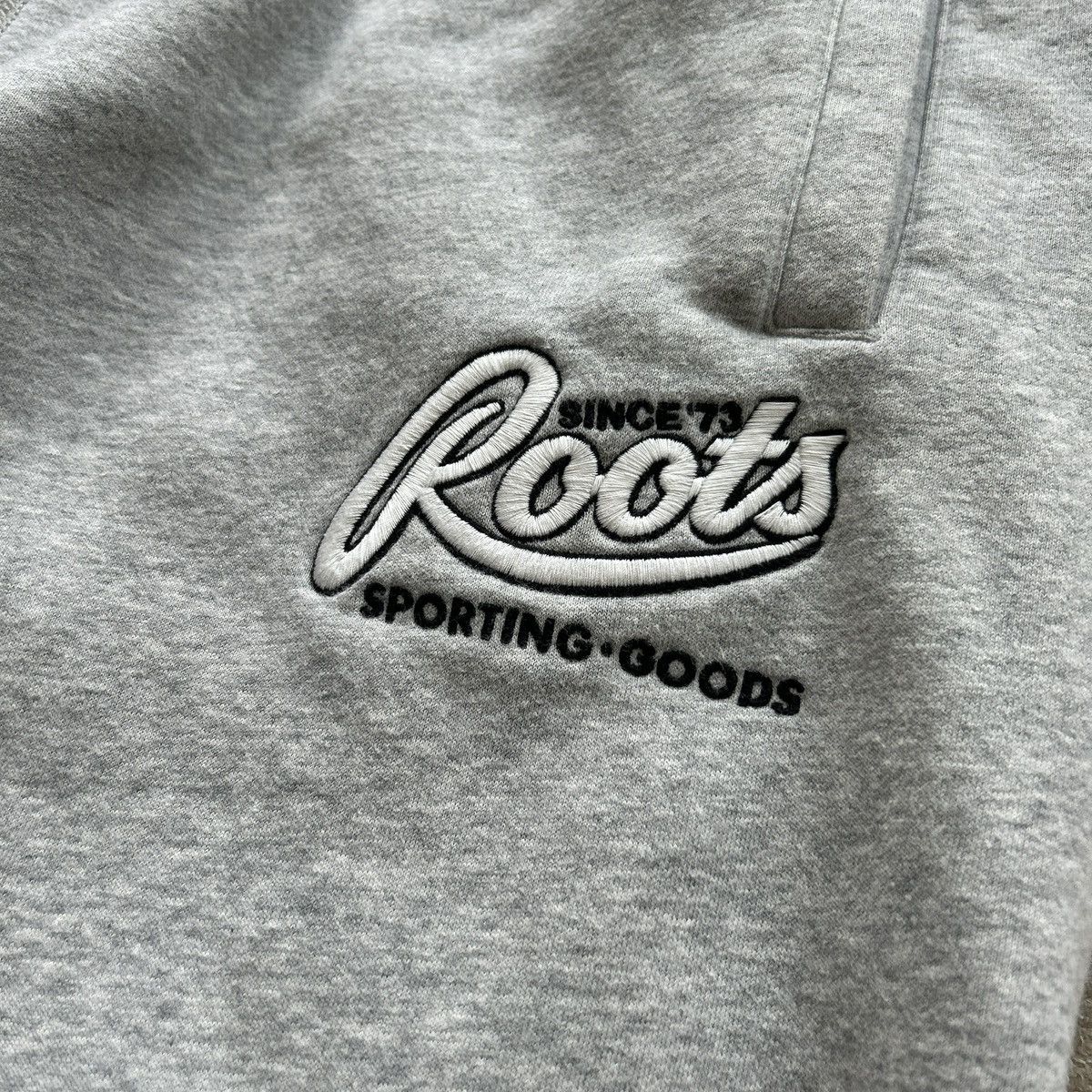 Roots Roots Baggy Grey Sweatpants Size US 38 / EU 54 - 3 Thumbnail