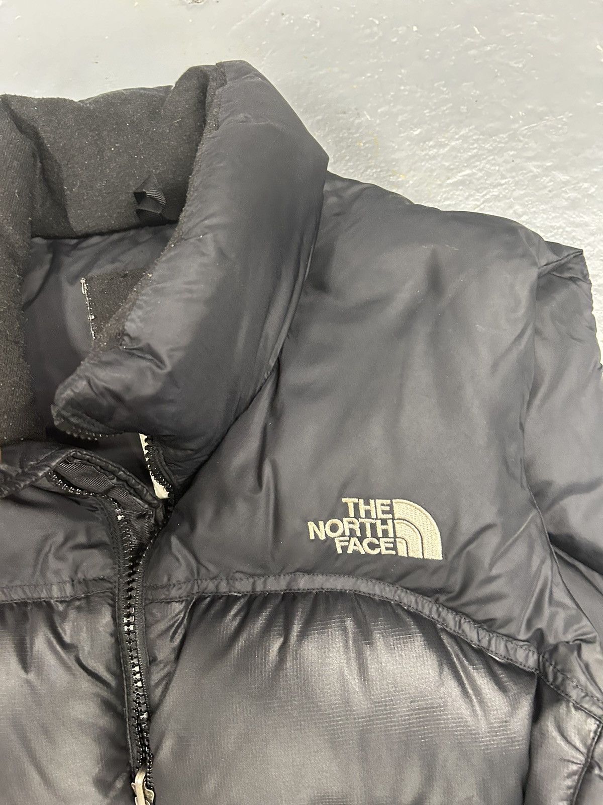 The North Face × Vintage Vintage Black TNF NUPTSE 700 Essential Puffer Vest Size M / US 6-8 / IT 42-44 - 2 Thumbnail