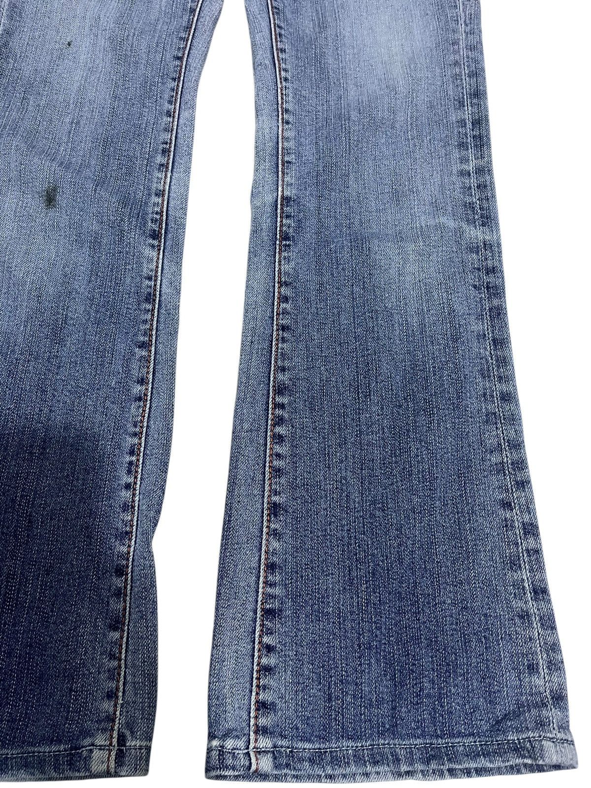 If Six Was Nine × Japanese Brand × Le Grande Bleu (L.G.B.) FLARE💥 JAPANESE BRAND WASHED BLUE JEANS Size 27" / US 4 / IT 40 - 5 Thumbnail