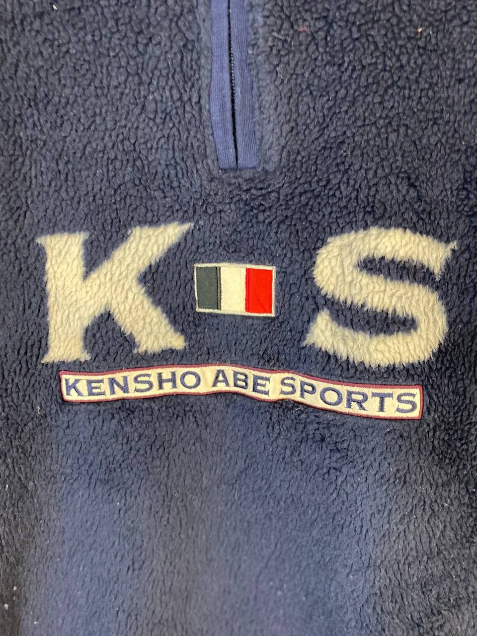 Japanese Brand kensho abe japanese brands half zipper fleece jacket Size US L / EU 52-54 / 3 - 3 Thumbnail